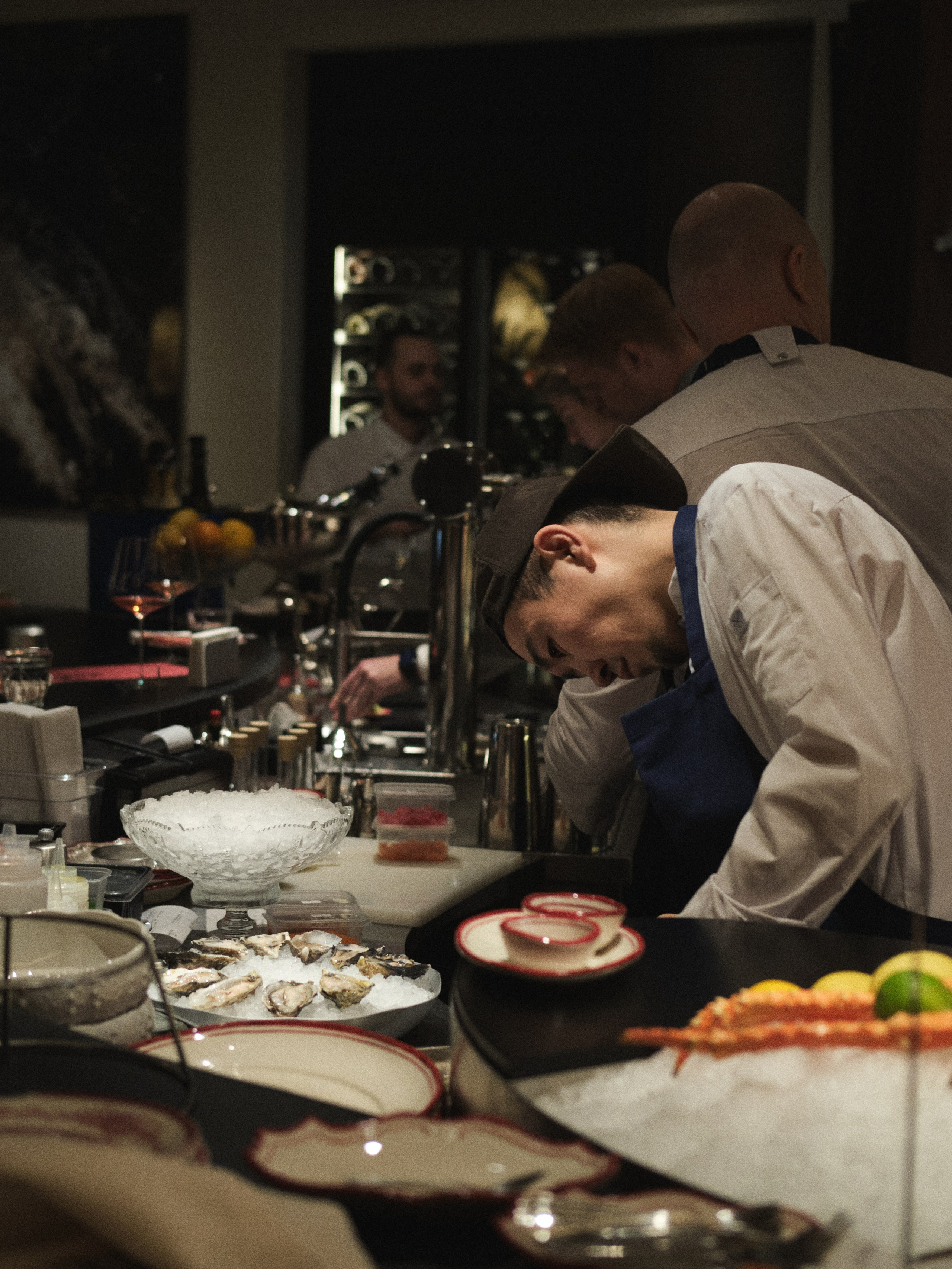 Charlie's bistro. Moi