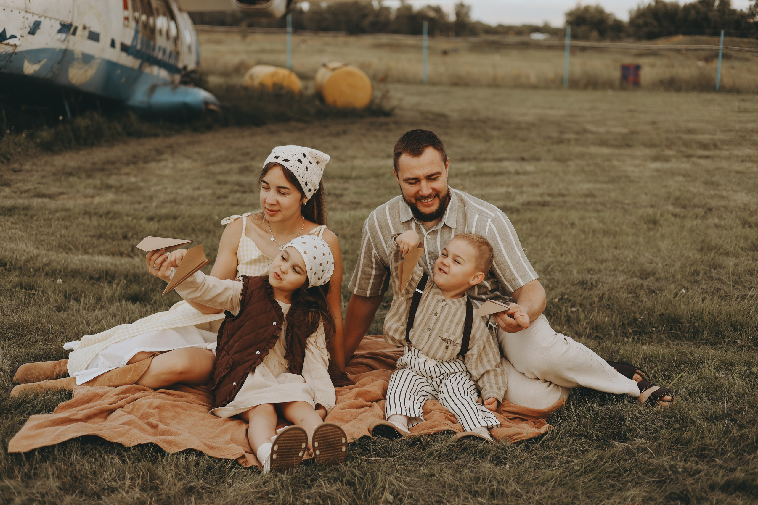 Алена и её дружная семья | Аэроград. Фотограф Мария Лаенко