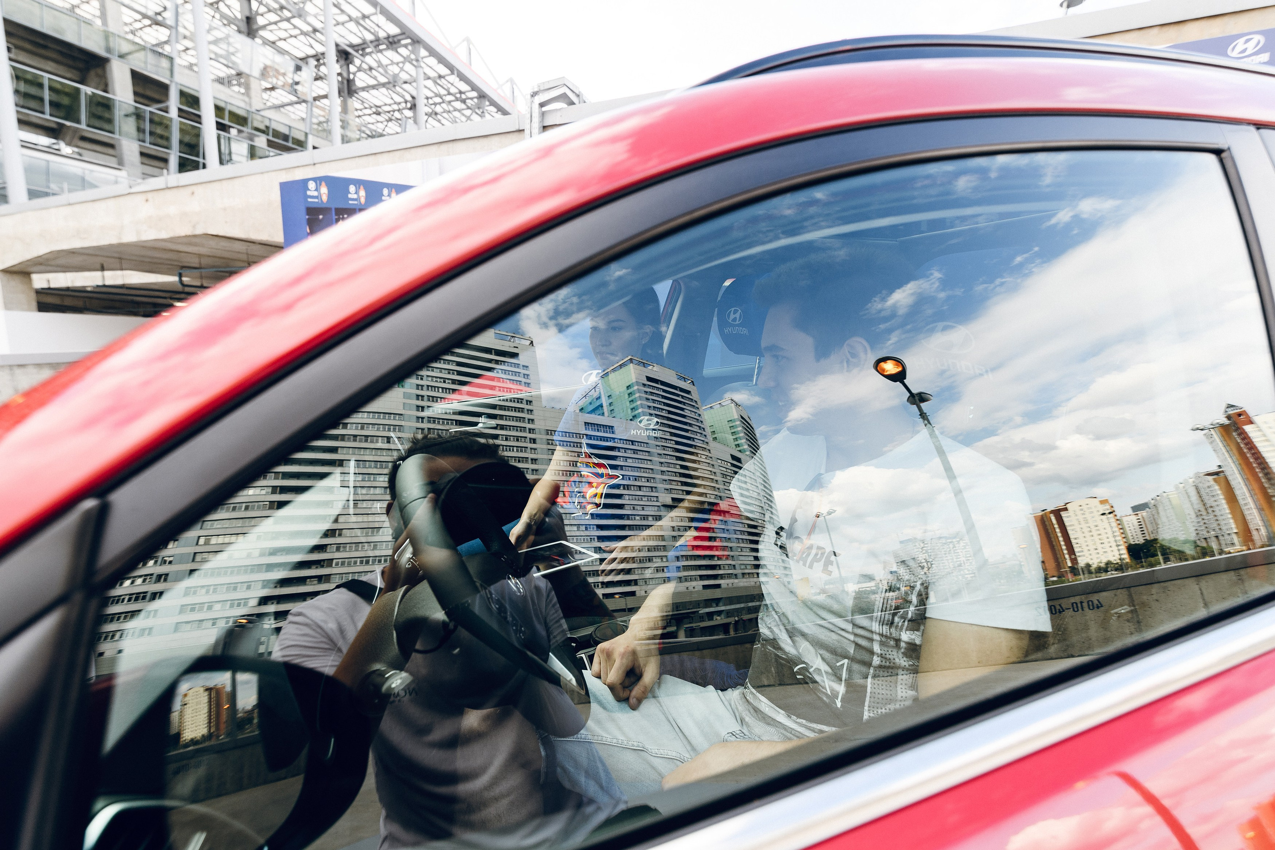 ПФК ЦСКА vs Hyundai. Активации на стадионе. Фотограф Сергей Бойко Москва