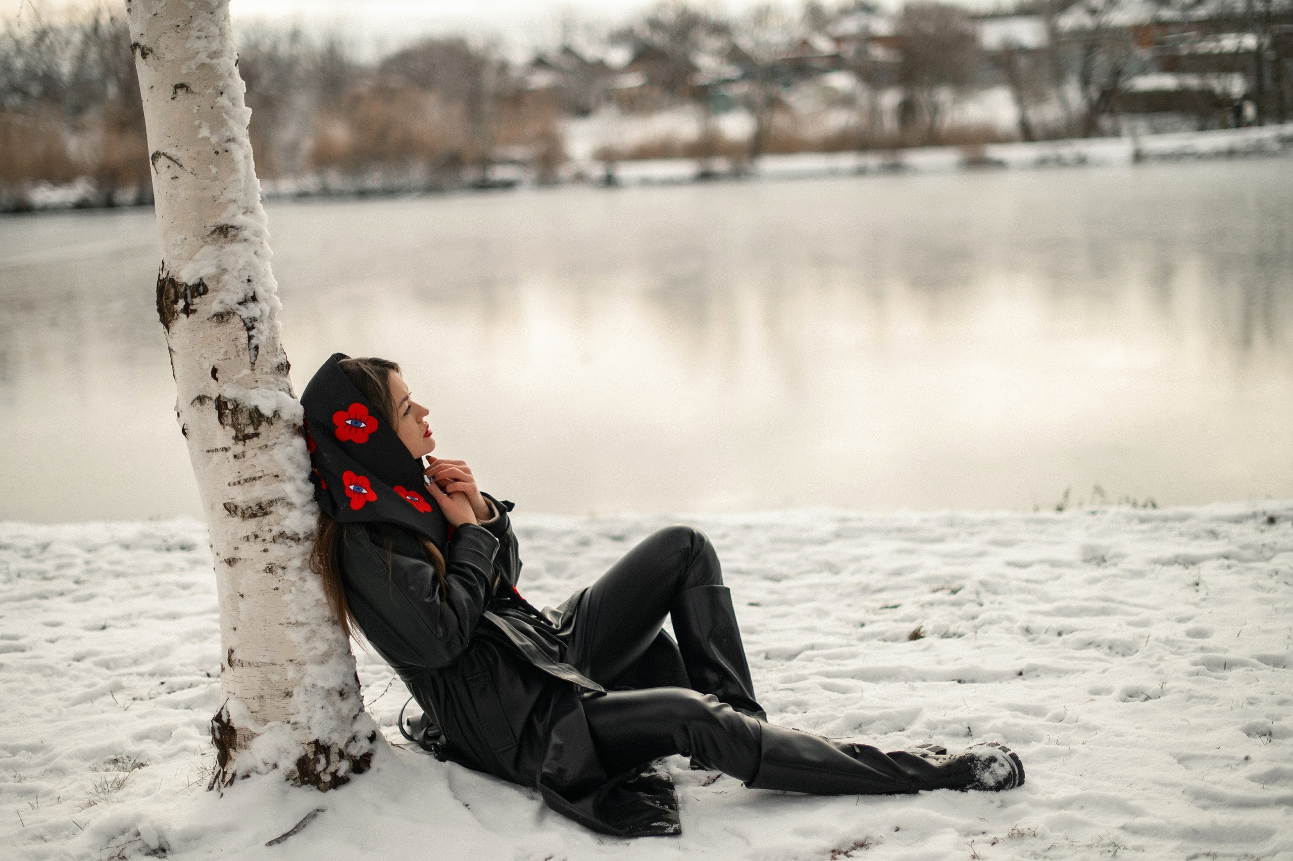 Алина. На стиле. Зима. Фотограф Котова Валентина