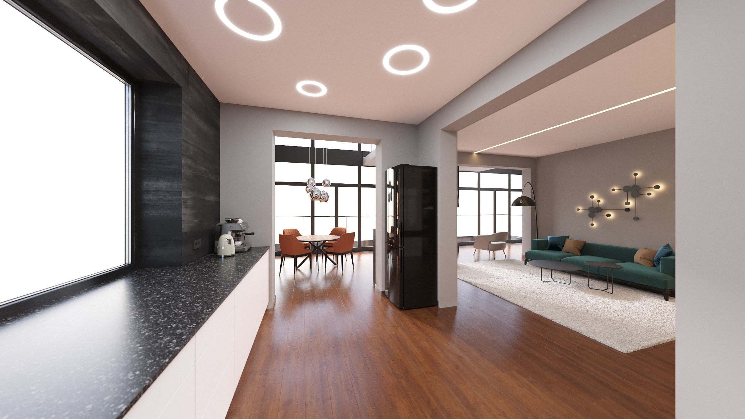 New old house. Interior designer Nataliia Iksanova