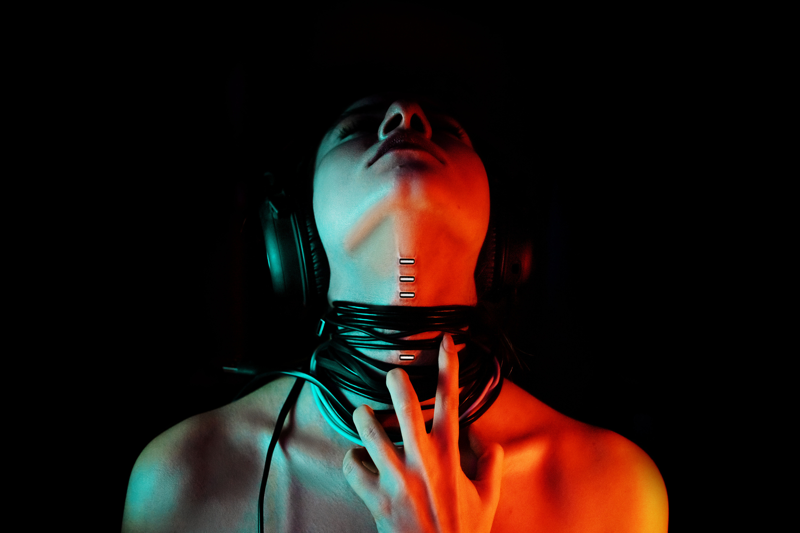 information, self-portrait, color light, Санкт-Петербург, 2021