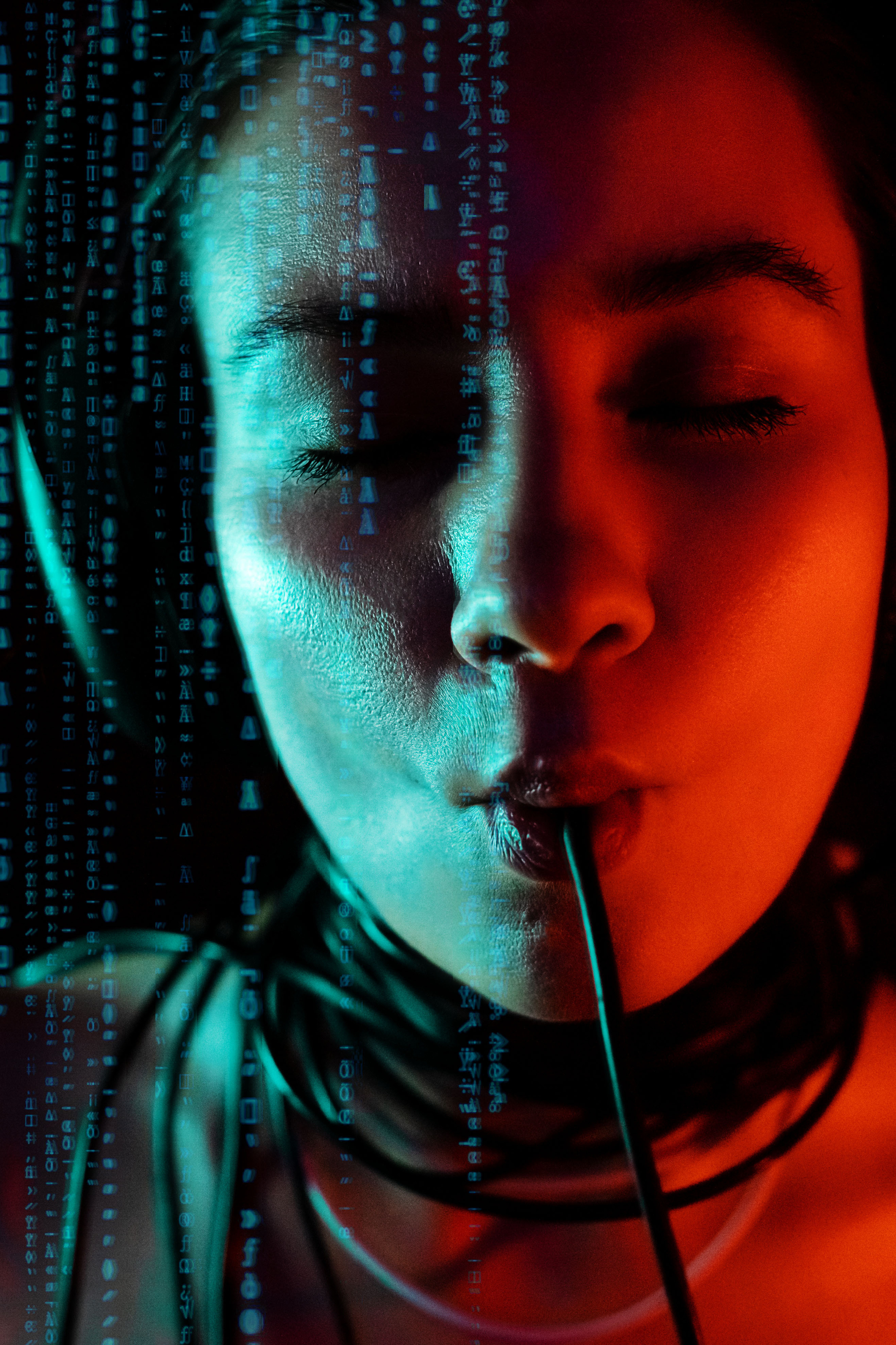 information, self-portrait, color light, Санкт-Петербург, 2021