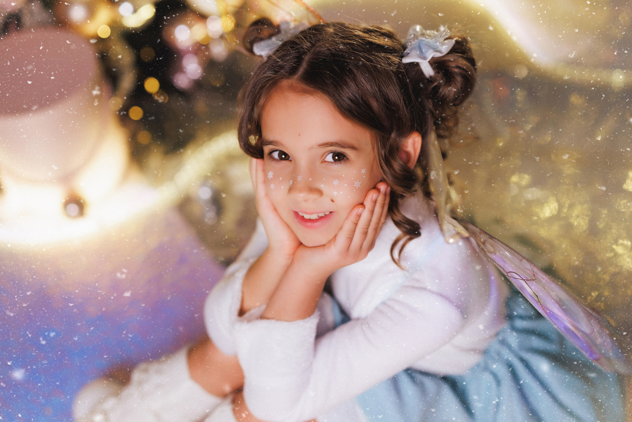 Детская фотосессия «Зимняя Фея», фотостудия «Авторская» в городе Краснодар. Семейный и детский фотограф в Краснодаре Анна Трашкова