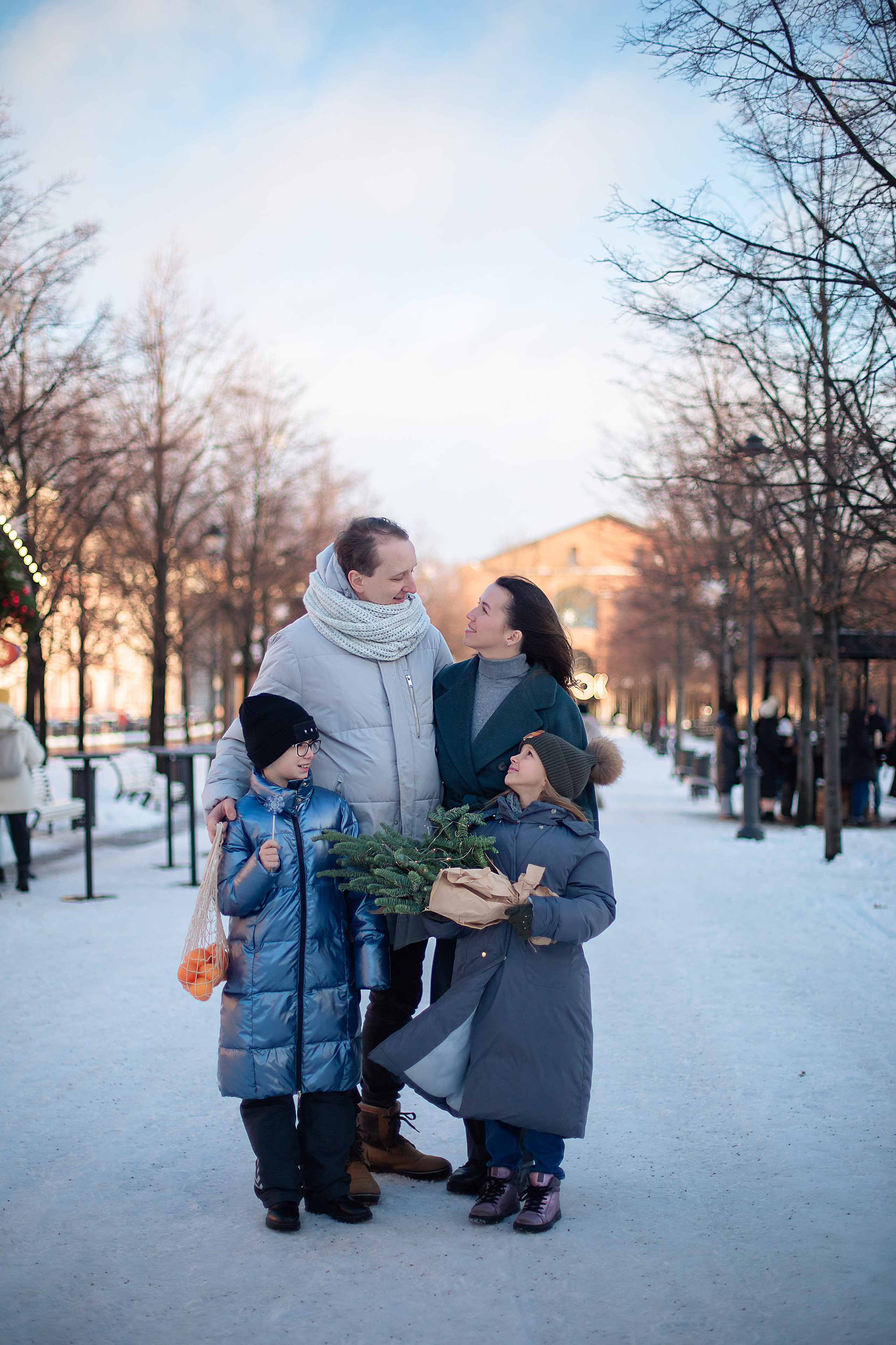 Зимнее настроение. Фотограф Анастасия, СПб: живые семейные и женские фотосессии без позирования, наполненные эмоциями