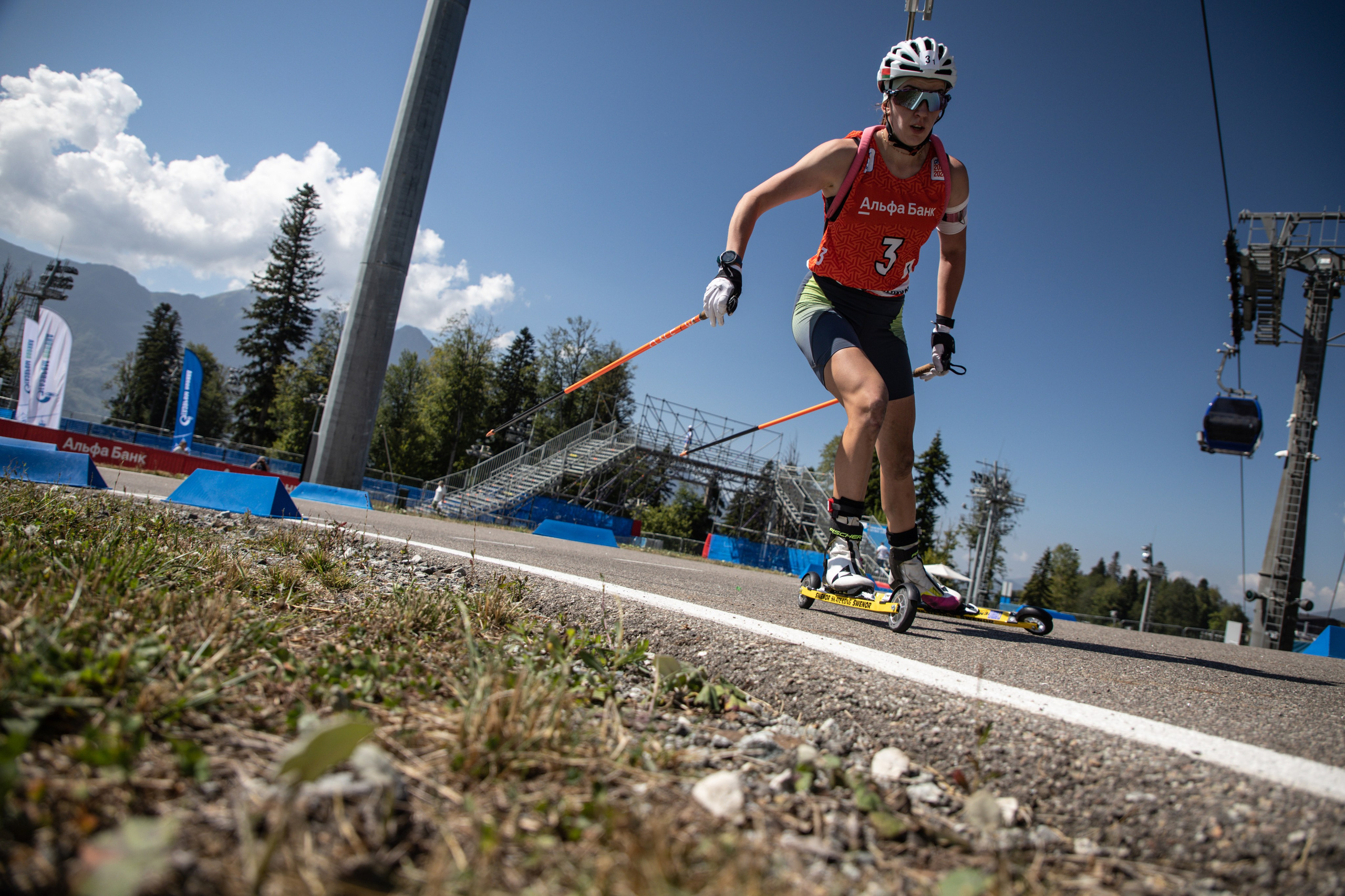 Роллер-биатлон (летний биатлон). Спортивный фотограф в Сочи Красной поляне Сергей Канада