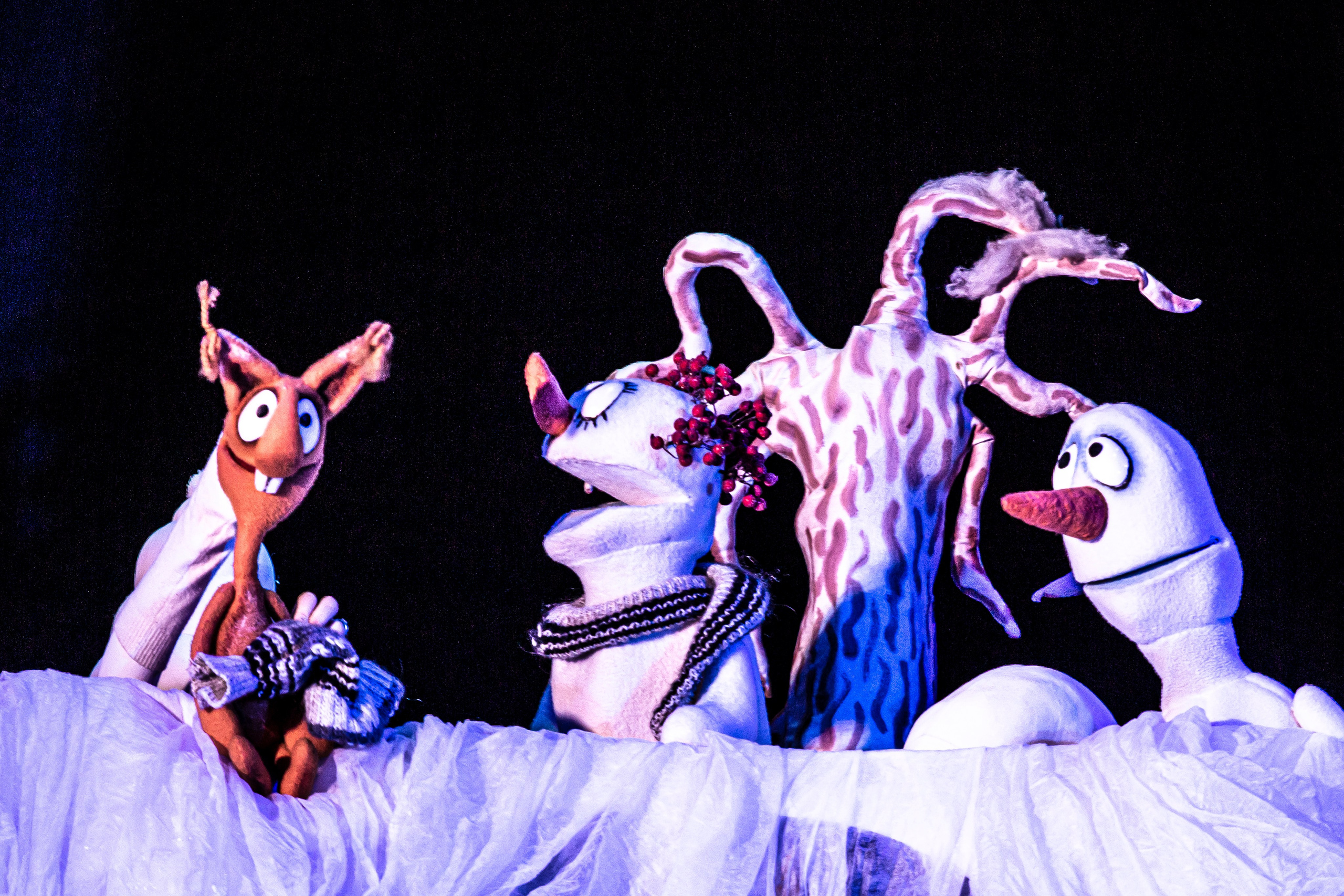 Спектакль Снежные человечки — театр Саквояж. Фотограф в Сочи Юрий Шептаев