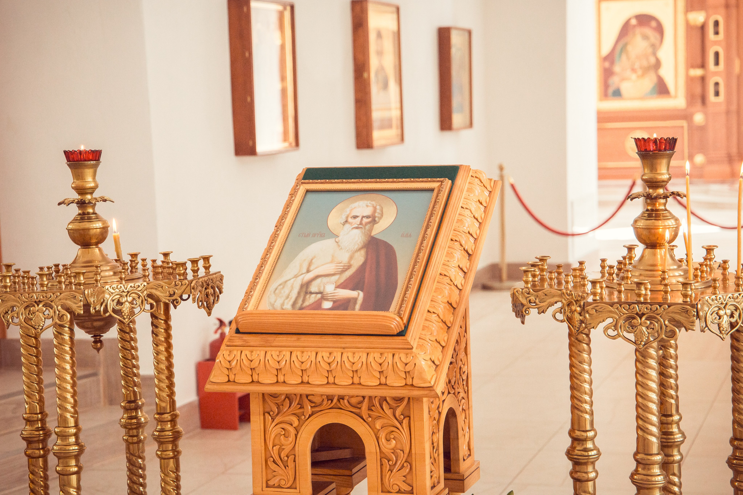 Крещение Ильи в Храме Святых Бессребреников и чудотворцев Космы и Дамиана в Калуге