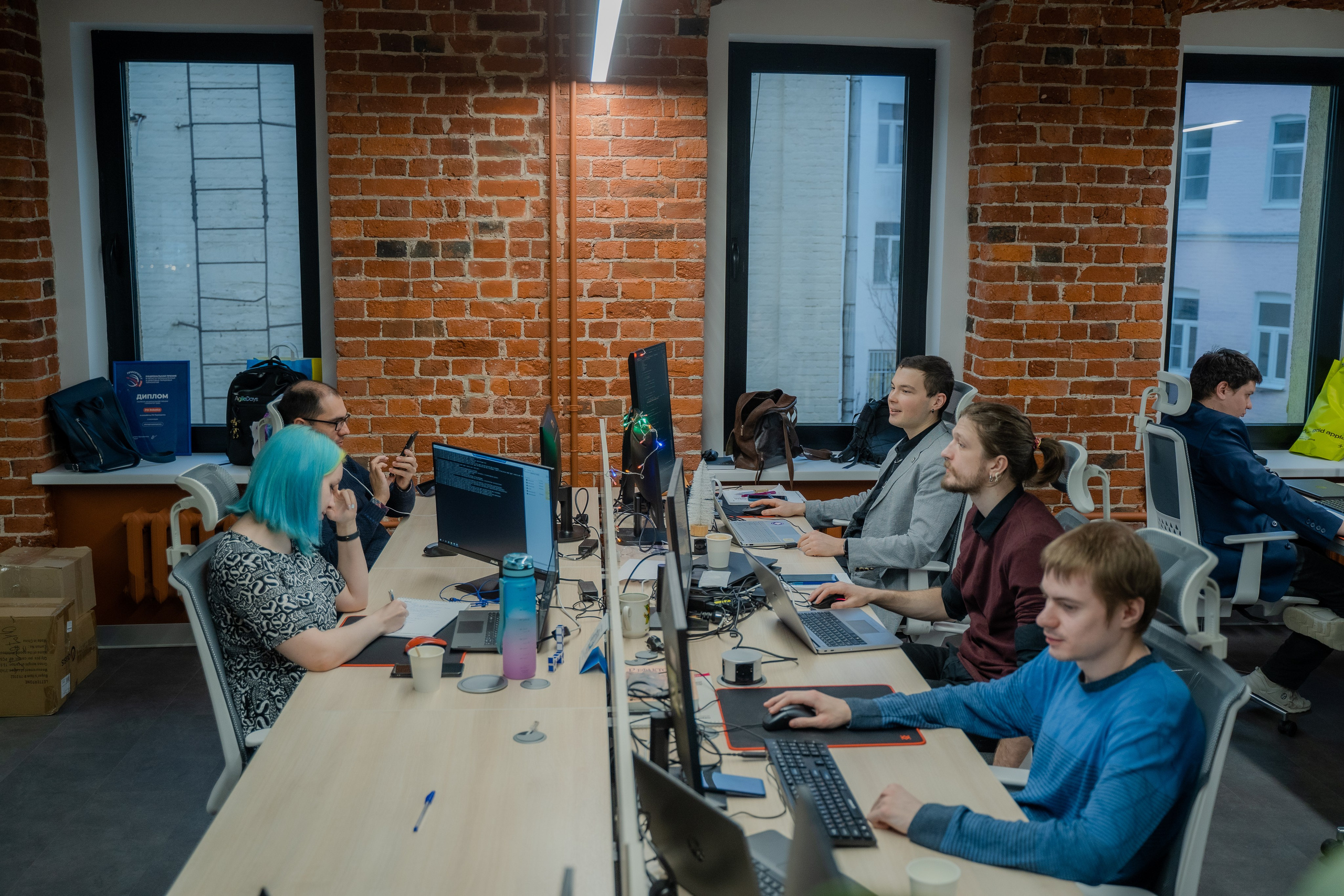 Офисная съемка для сайта компании