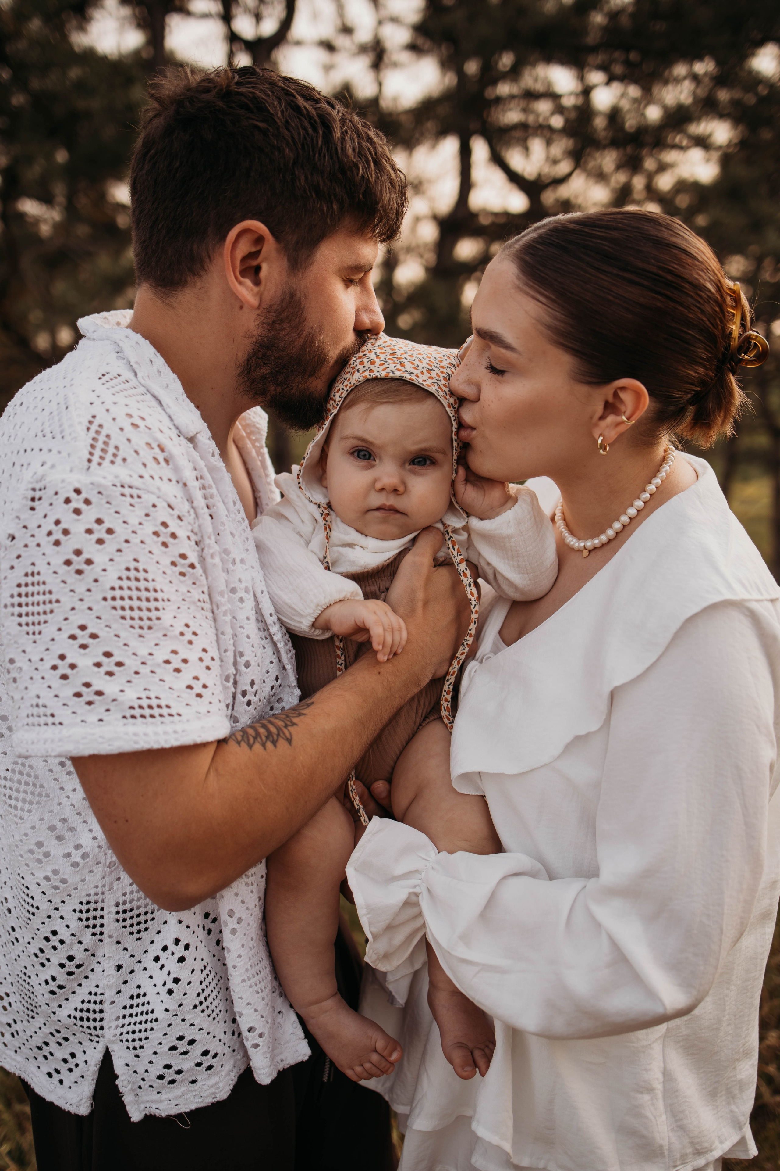 Про маленькую Аглаю и ее маму и папу. Фотограф Алевтина Матешук
