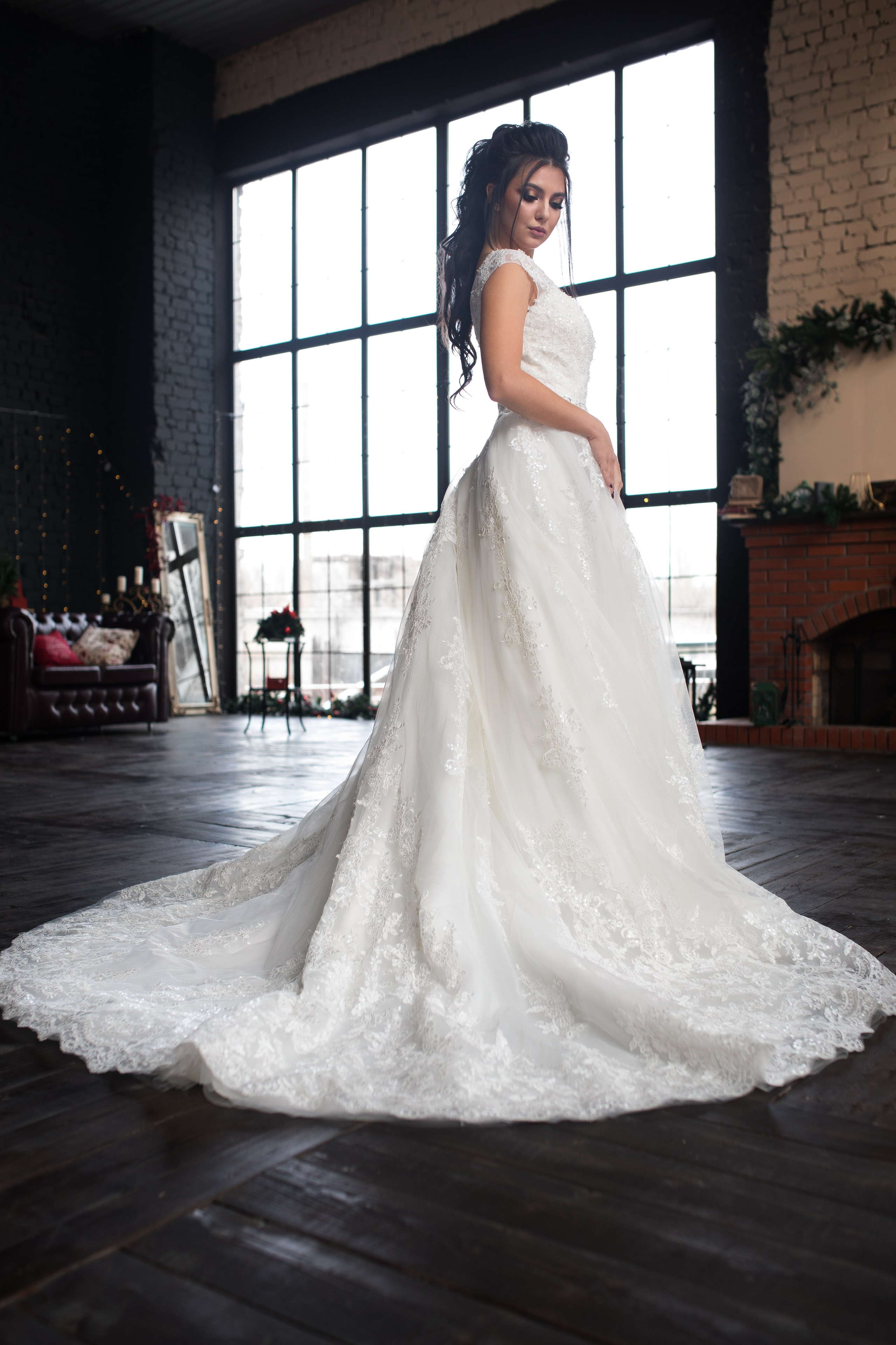 Студийная съемка с Кристиной в интерьере для «себя»