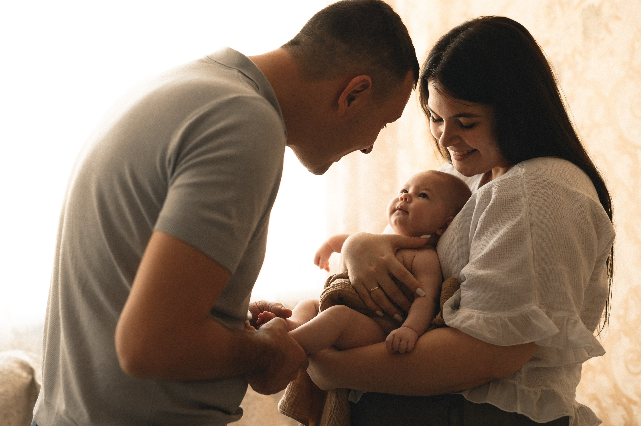 Первая съёмка малышка Есении. Семейный фотограф в г. Ставрополь, Сорокина Мария