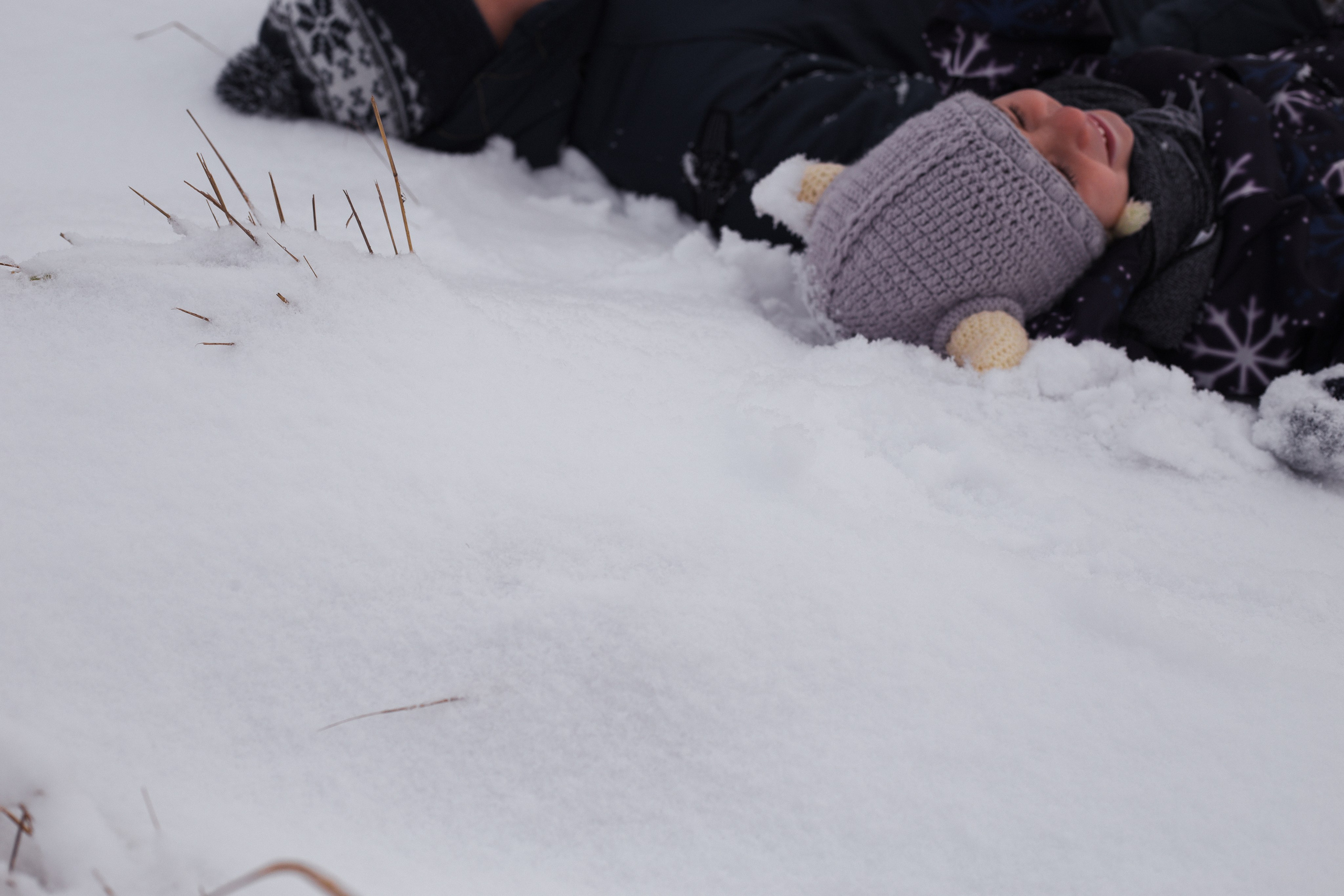 Снежная прогулка Егора и Ефима