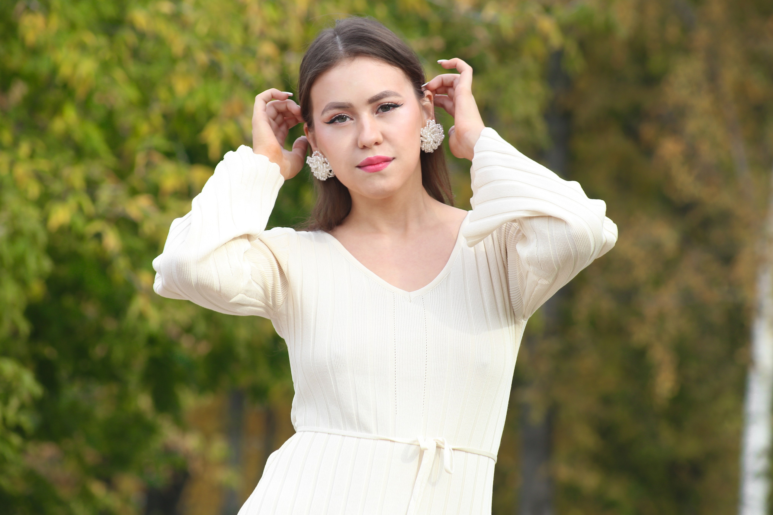 Кристина на прогулке. Фотограф Пермь. Фотосессия в фотостудии Перми и на свежем воздухе