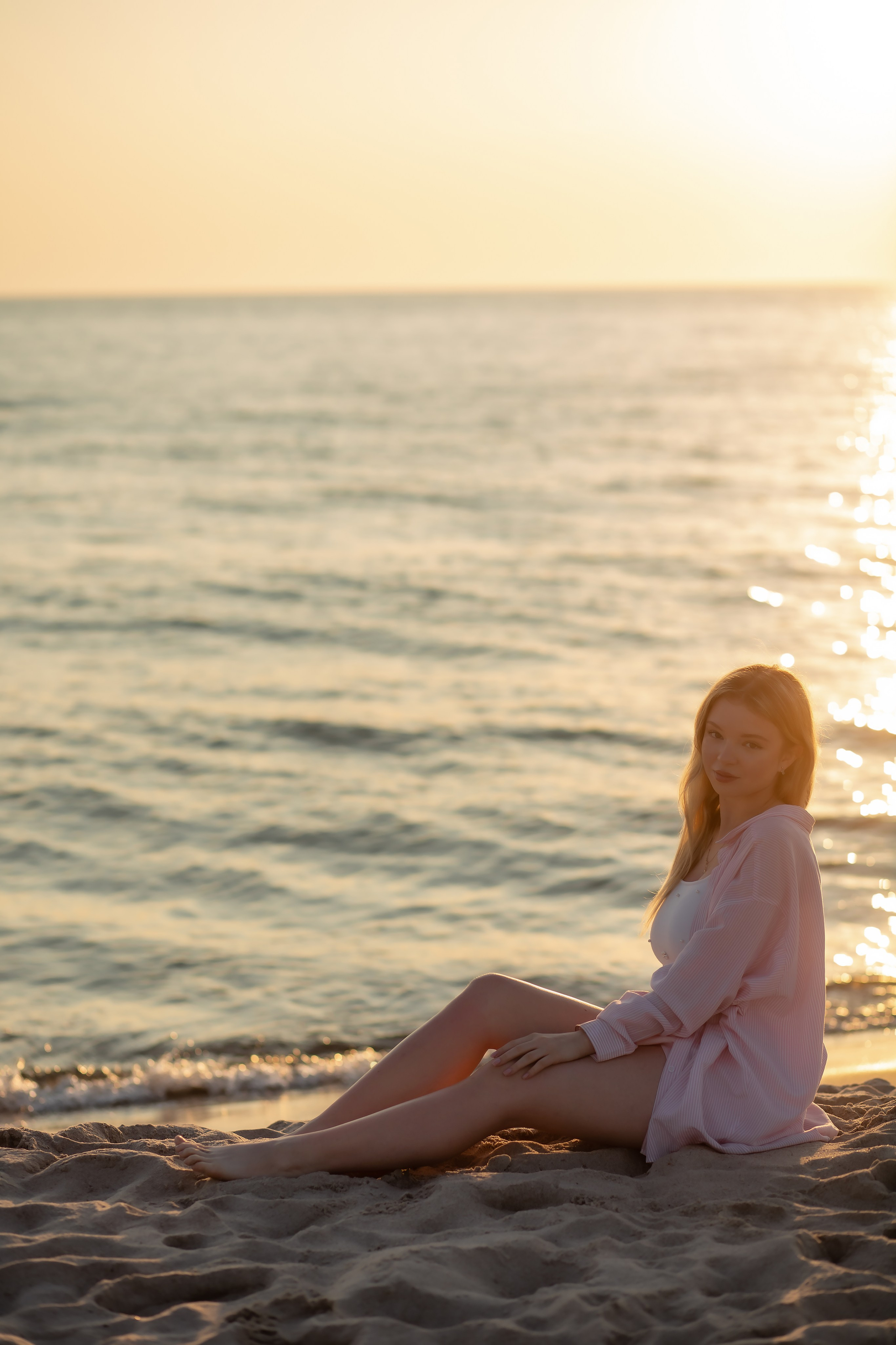 Екатерина и Антон. На закате. Фотограф в Калининграде Решетникова Алина