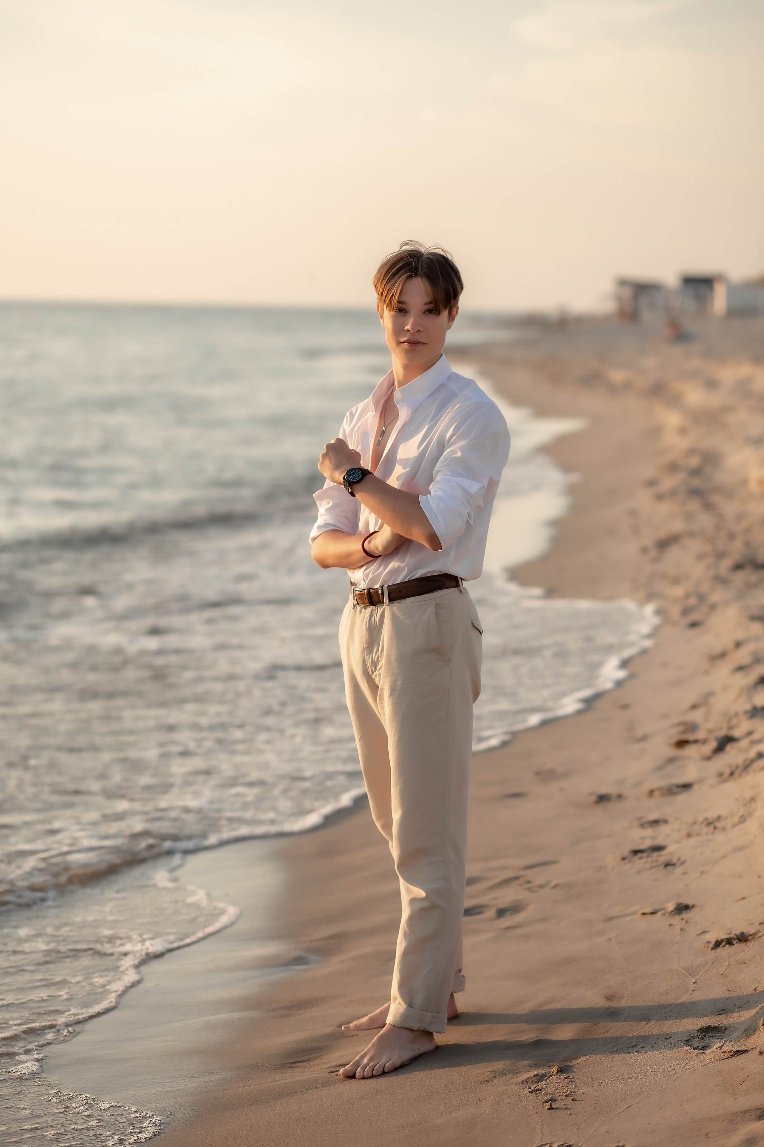 Екатерина и Антон. На закате. Фотограф в Калининграде Решетникова Алина