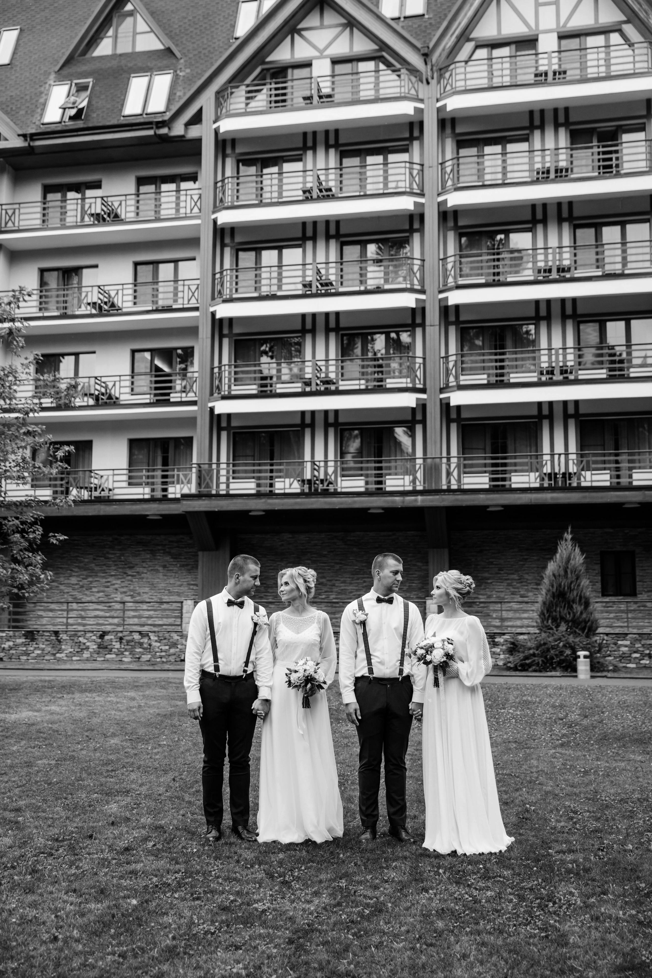 Юлия и Сергей, Евгения и Иван. Свадебный и семейный фотограф Александра Кос