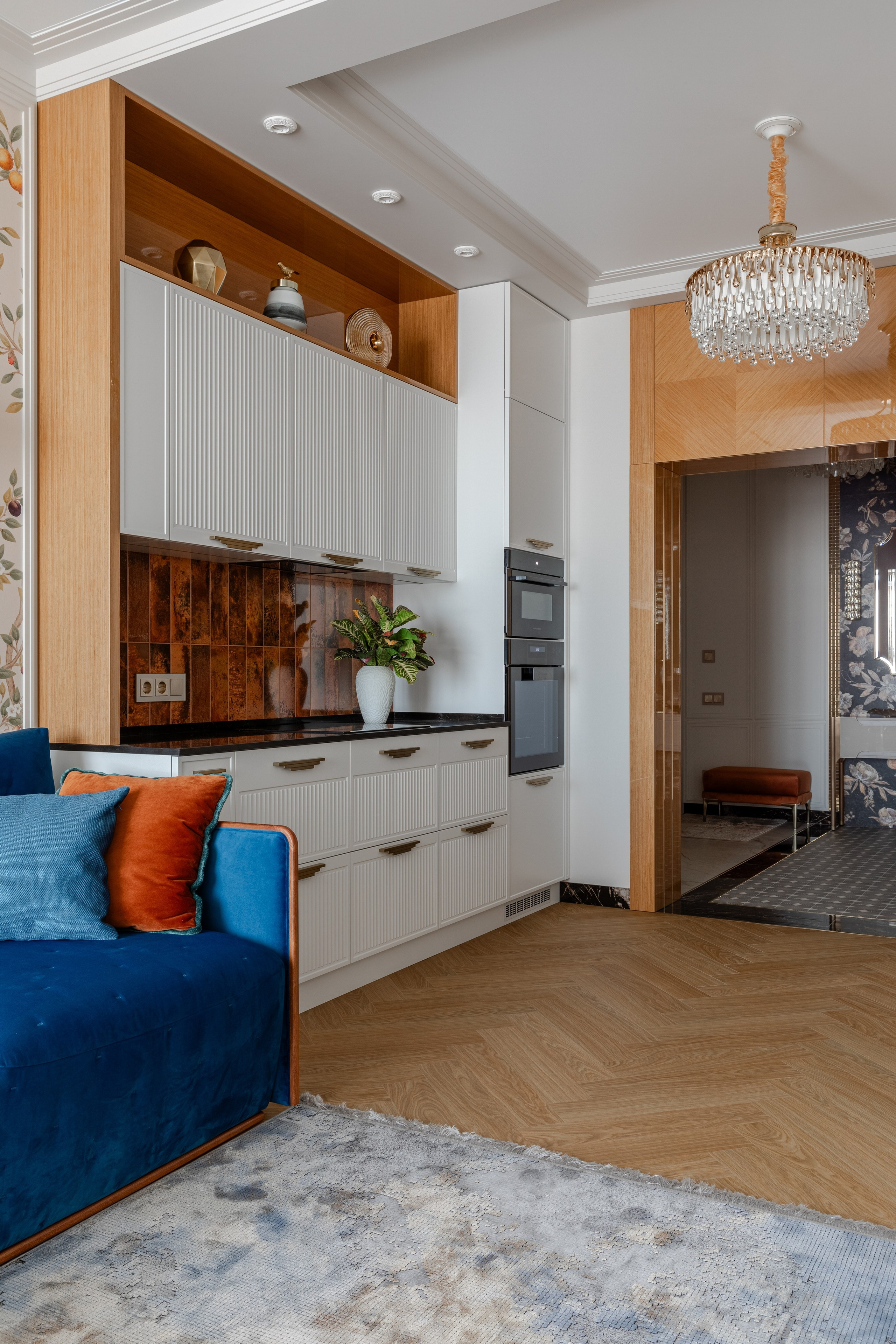 Интерьерная фотосъемка квартиры в ЖК "Красная Площадь". Интерьерный фотограф Москва