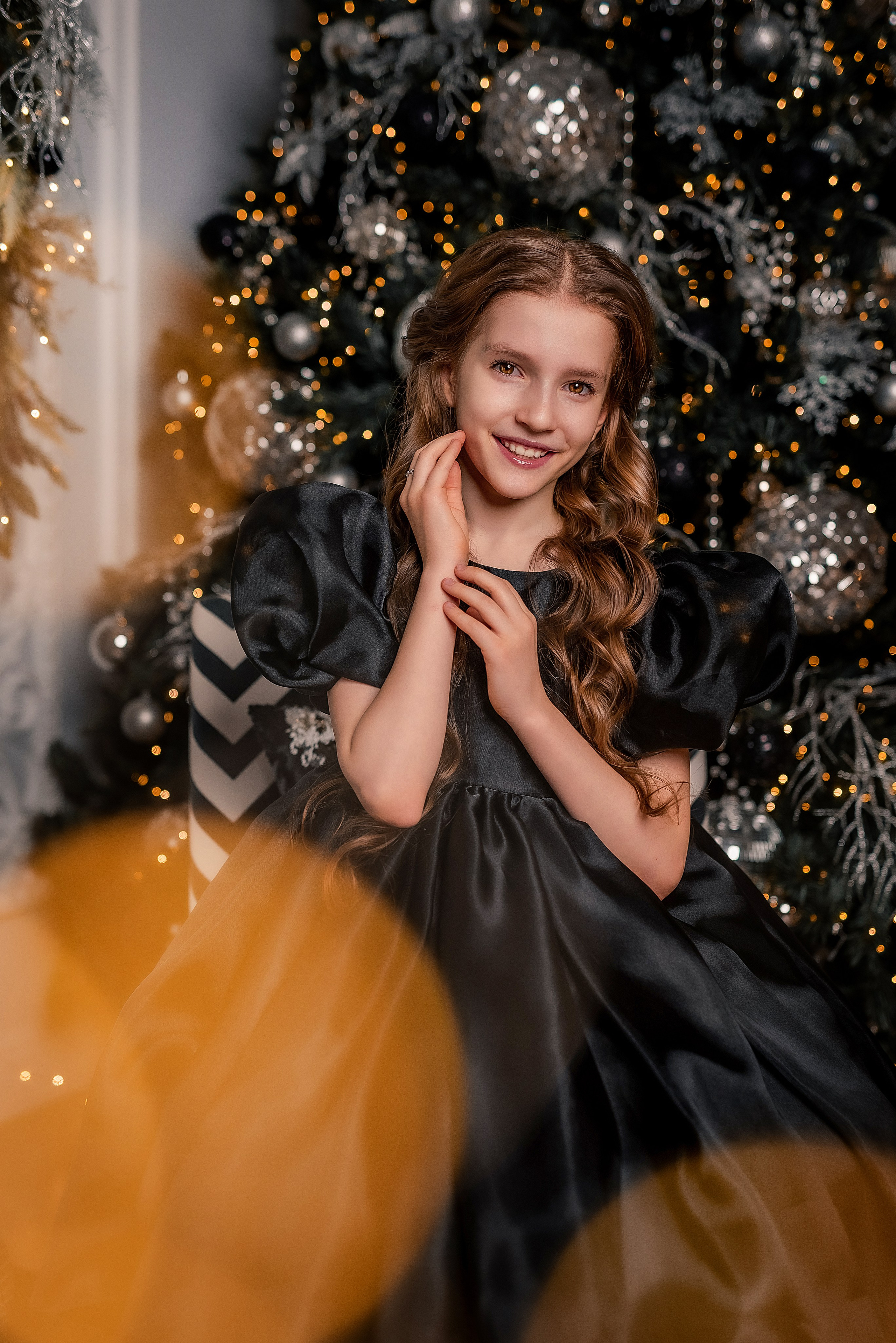 Новогодняя фотосессия для Алины. Семейный, детский фотограф в Воронеже Анна Никитина