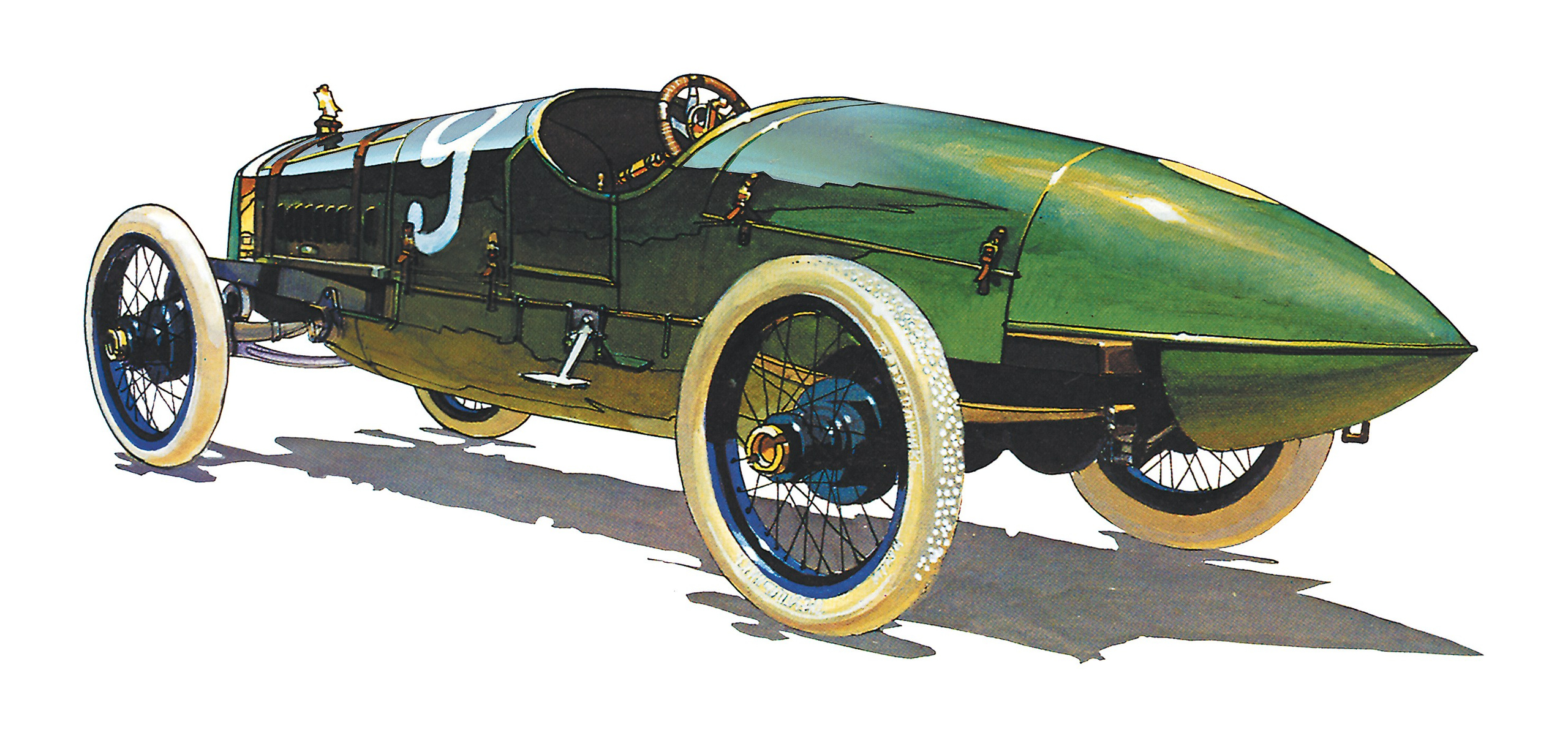 Серия рисунков для журнала «За рулем». Главная