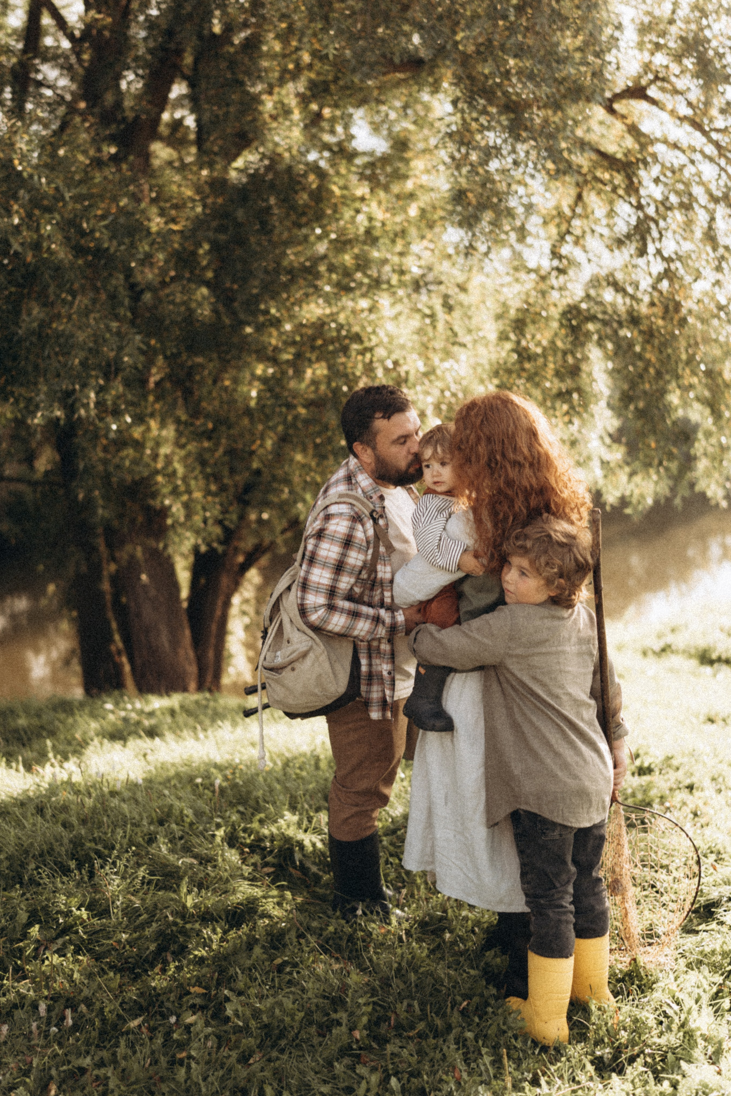 На рыбалке. Семейный и домашний фотограф в Уфе Ирина Гарасюта