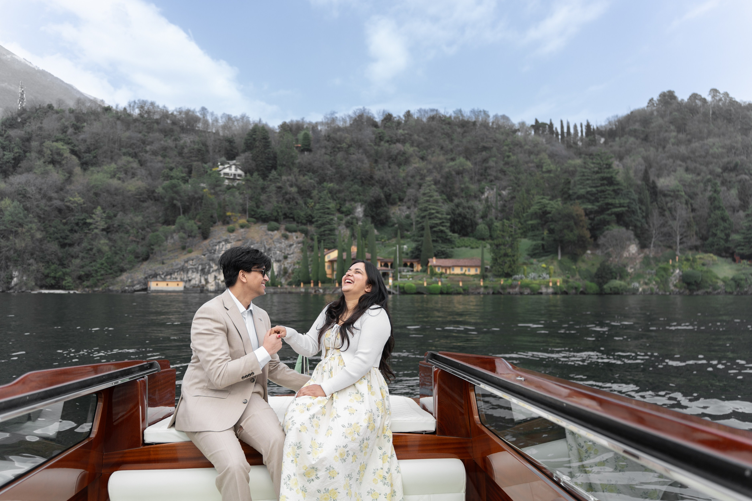 Addy & Fiance. Maria Anistratova | Destination Photographer, Videographer & Drone Pilot — Lake Como