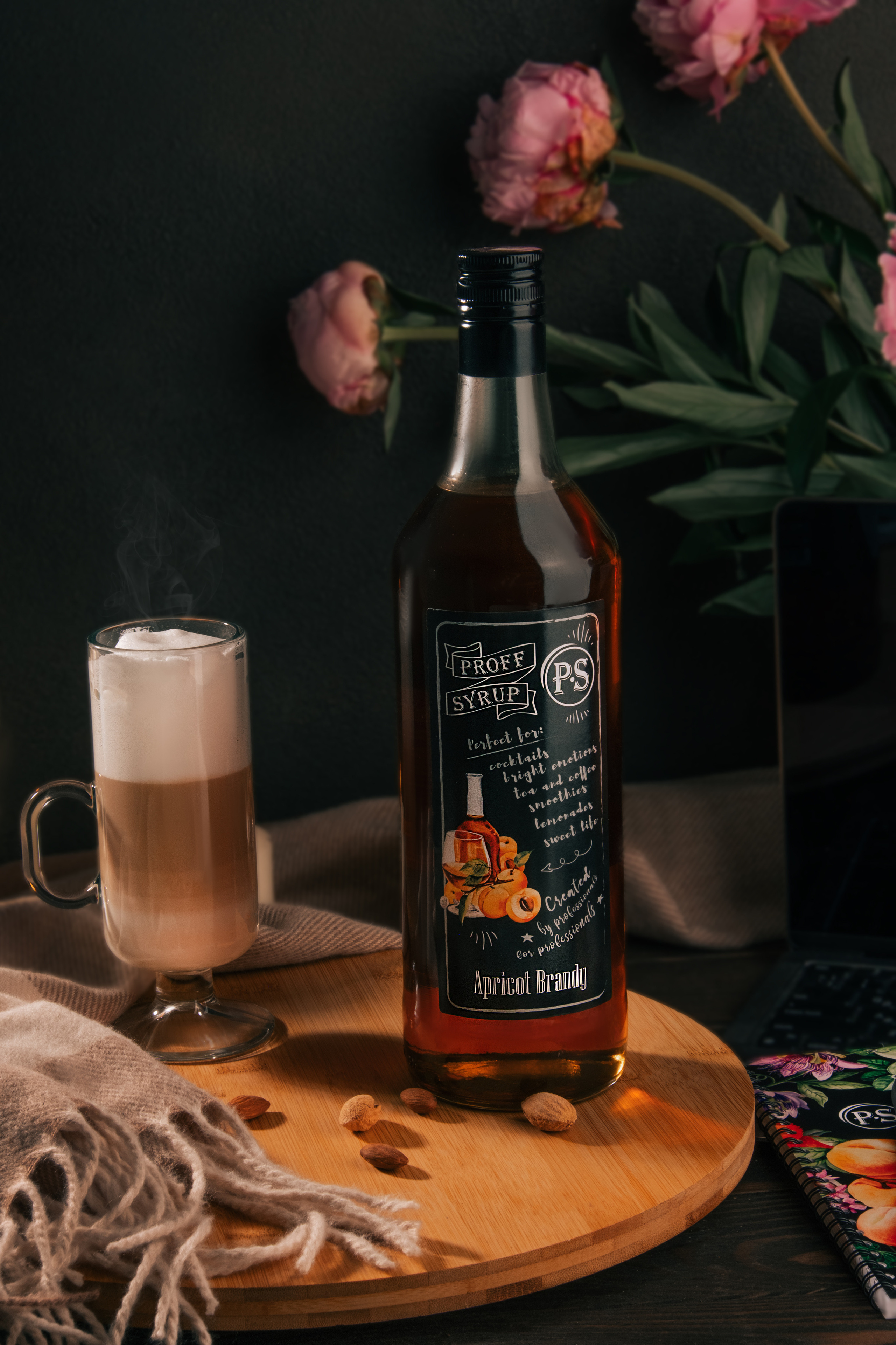 Предметная студийная съемка для московского завода сиропов «Proff Syrup». Фотограф в Крыму, Александра Онищенко, Alexph.ru