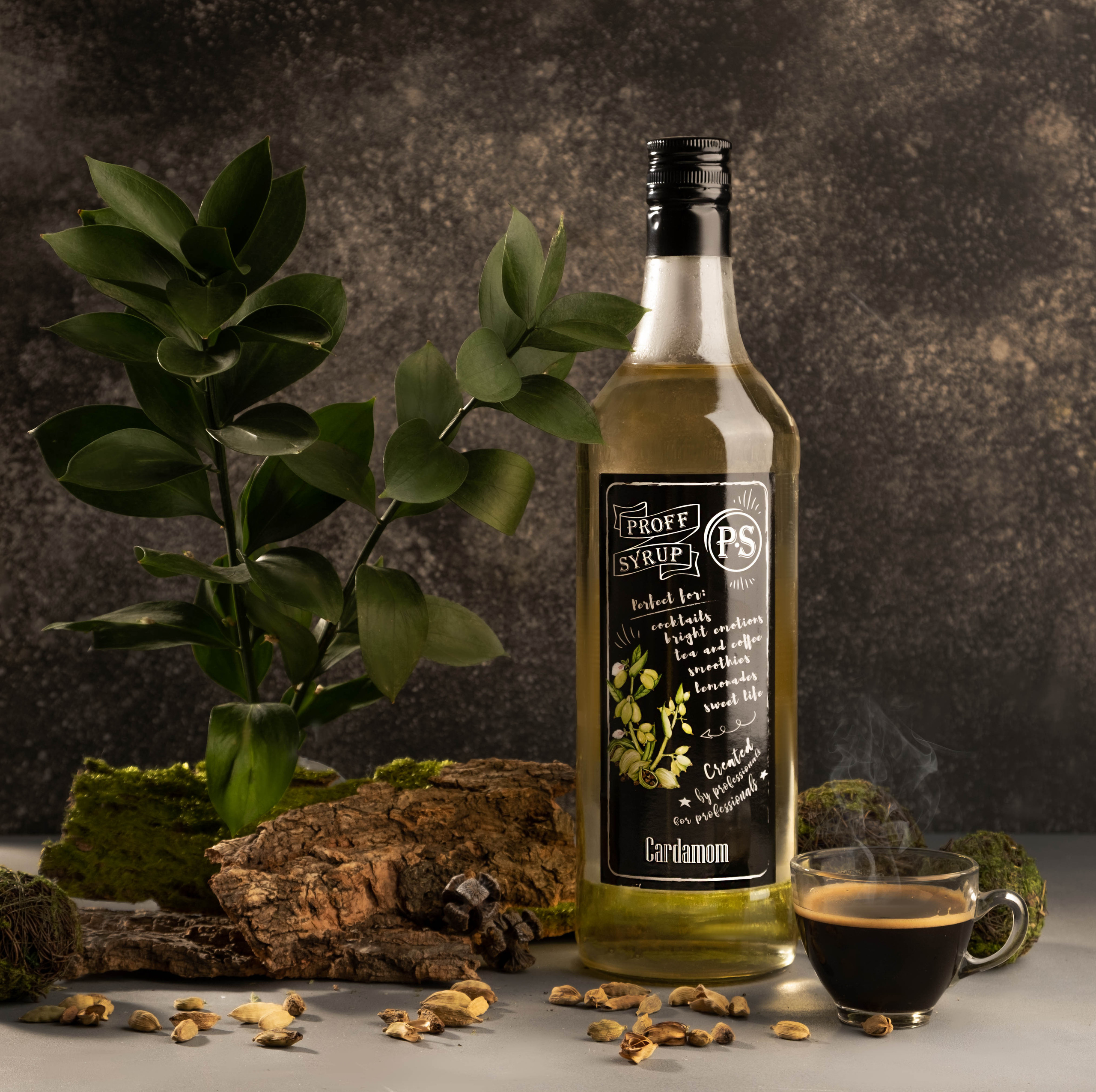 Предметная студийная съемка для московского завода сиропов «Proff Syrup». Фотограф в Крыму, Александра Онищенко, Alexph.ru