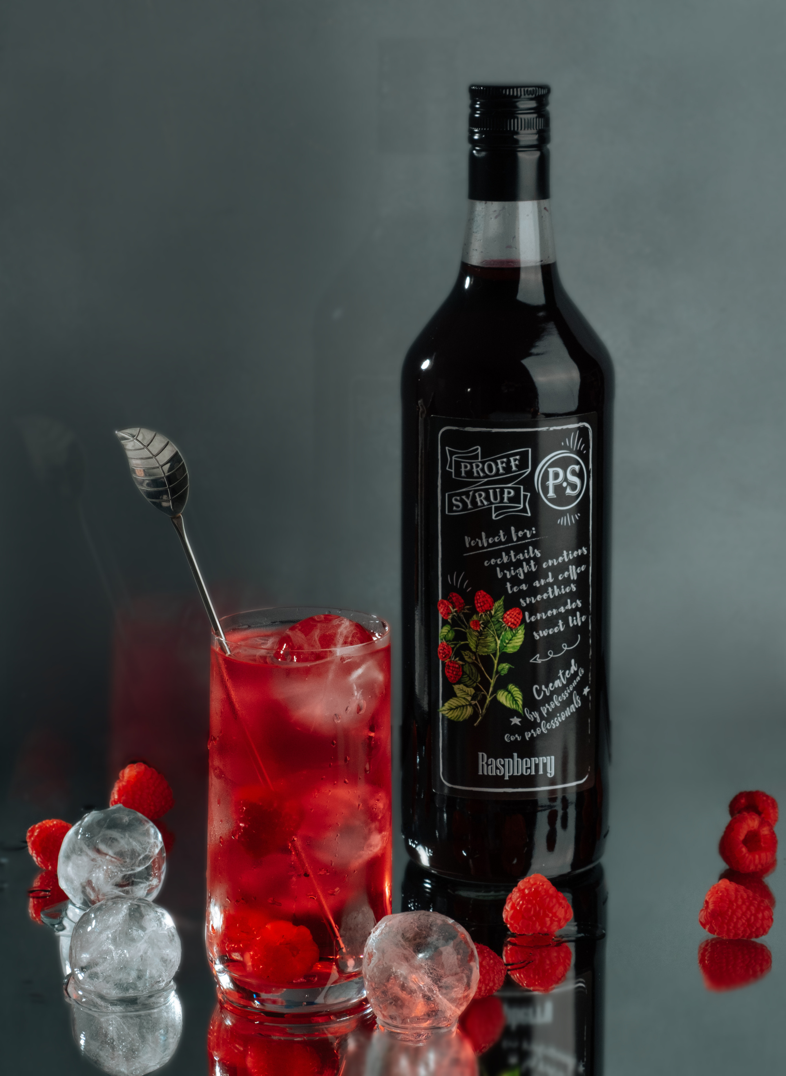 Предметная студийная съемка для московского завода сиропов «Proff Syrup». Фотограф в Крыму, Александра Онищенко, Alexph.ru