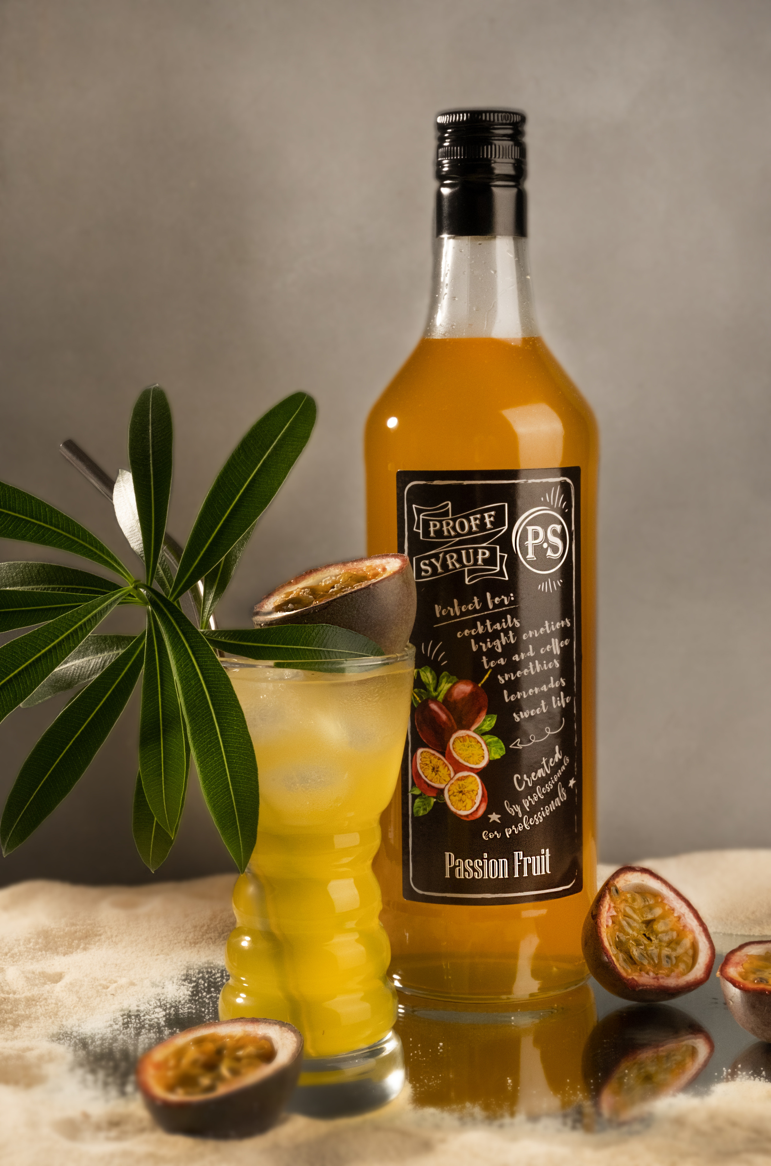 Предметная студийная съемка для московского завода сиропов «Proff Syrup». Фотограф в Крыму, Александра Онищенко, Alexph.ru