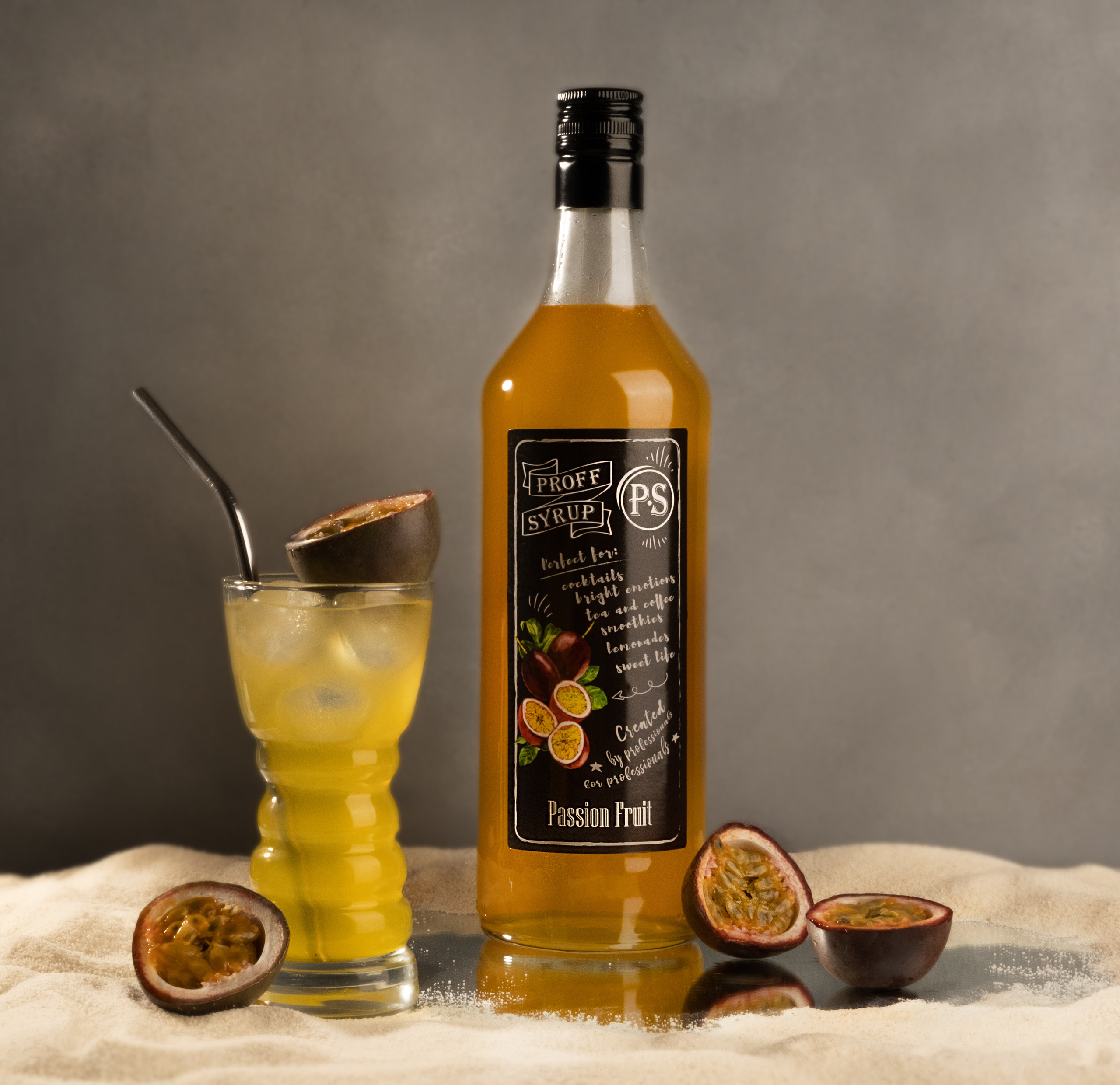 Предметная студийная съемка для московского завода сиропов «Proff Syrup». Фотограф в Крыму, Александра Онищенко, Alexph.ru