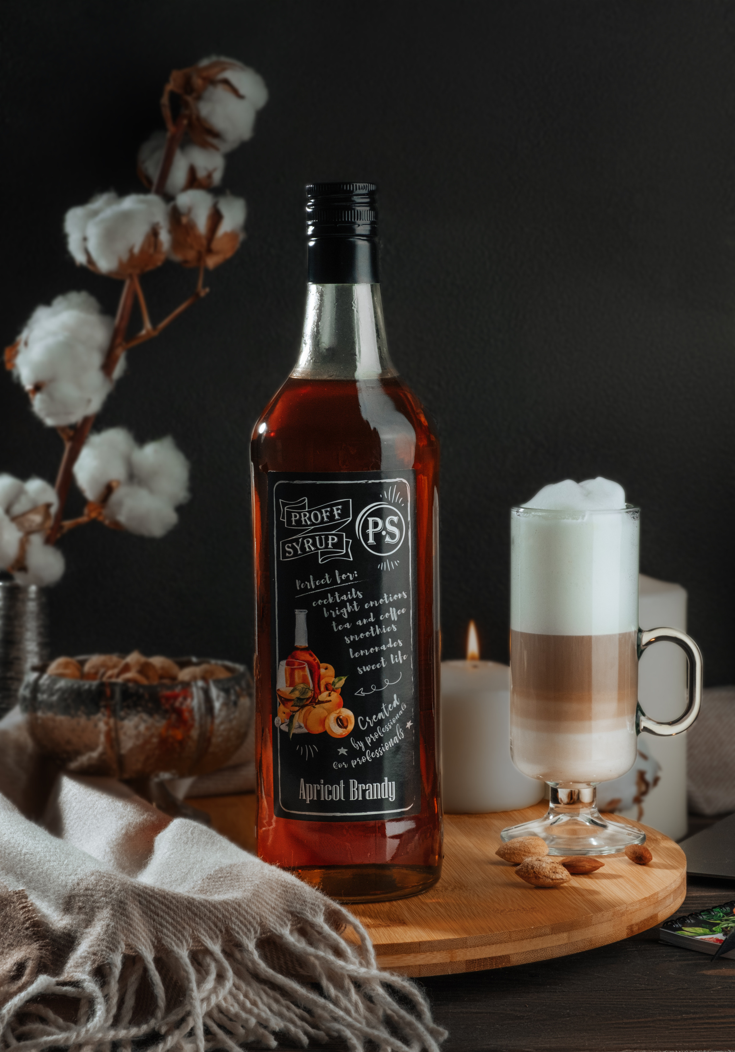 Предметная студийная съемка для московского завода сиропов «Proff Syrup». Фотограф в Крыму, Александра Онищенко, Alexph.ru