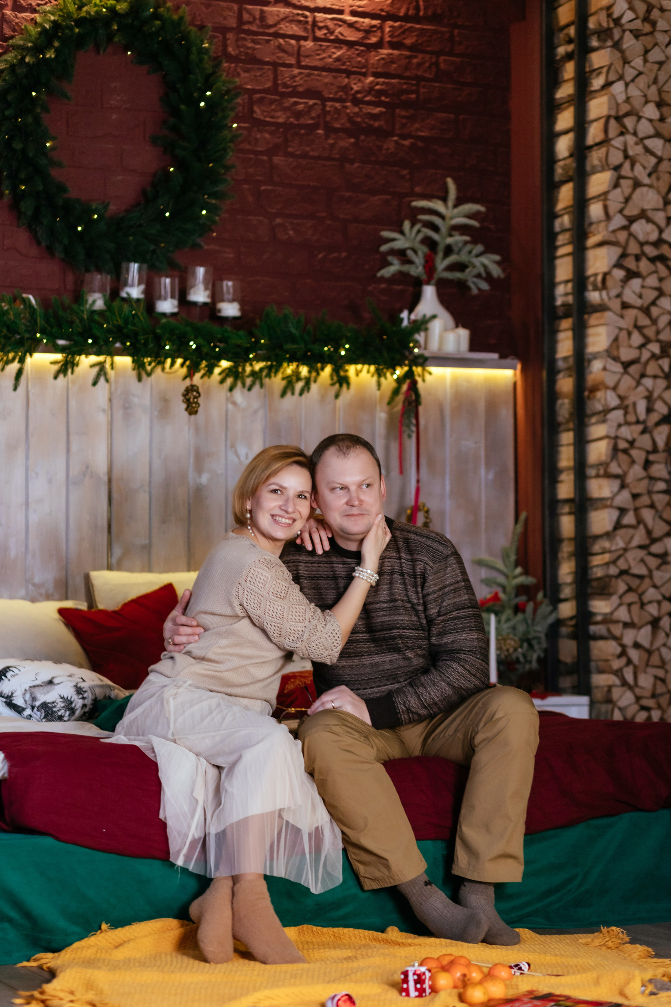 Новогодняя семейная съёмка. EtoStudio. Семейный фотограф в Минске Приболовец Светлана