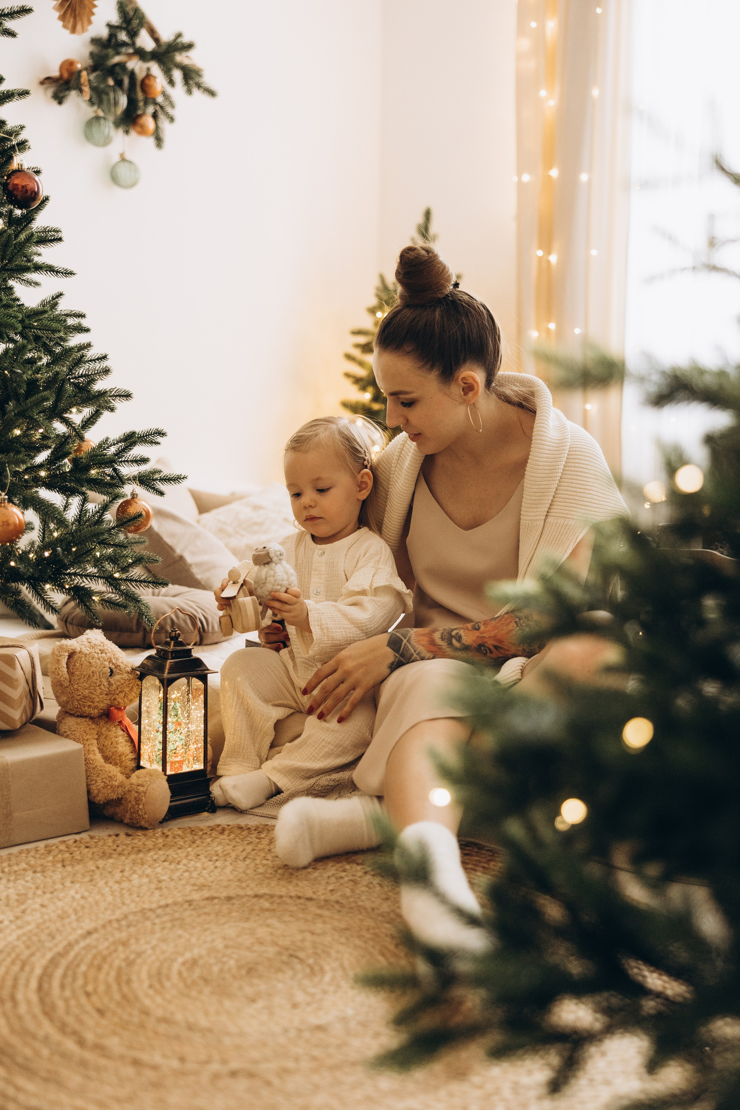 Ольга и Мирослава НГ. Семейный фотограф в Москве Виктория Ястребинская