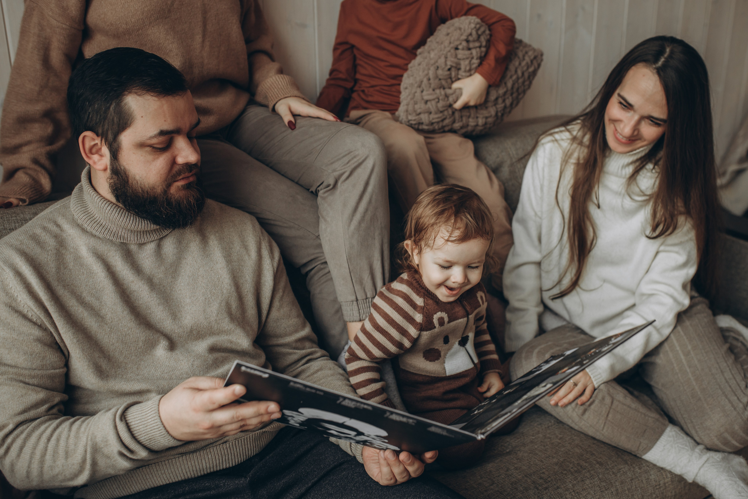 Сергеевы. Фотограф Ксюша Белоносова