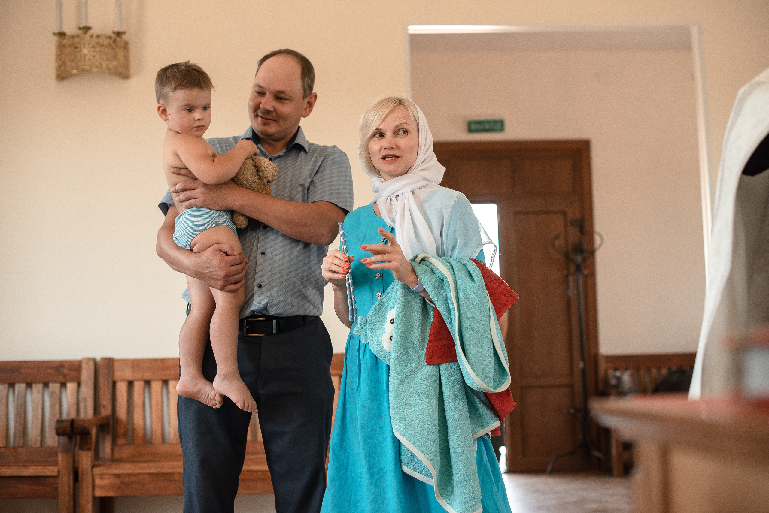 Крещение Вовы. Фотограф Таинства Крещения в Саратове Ильченко Артем