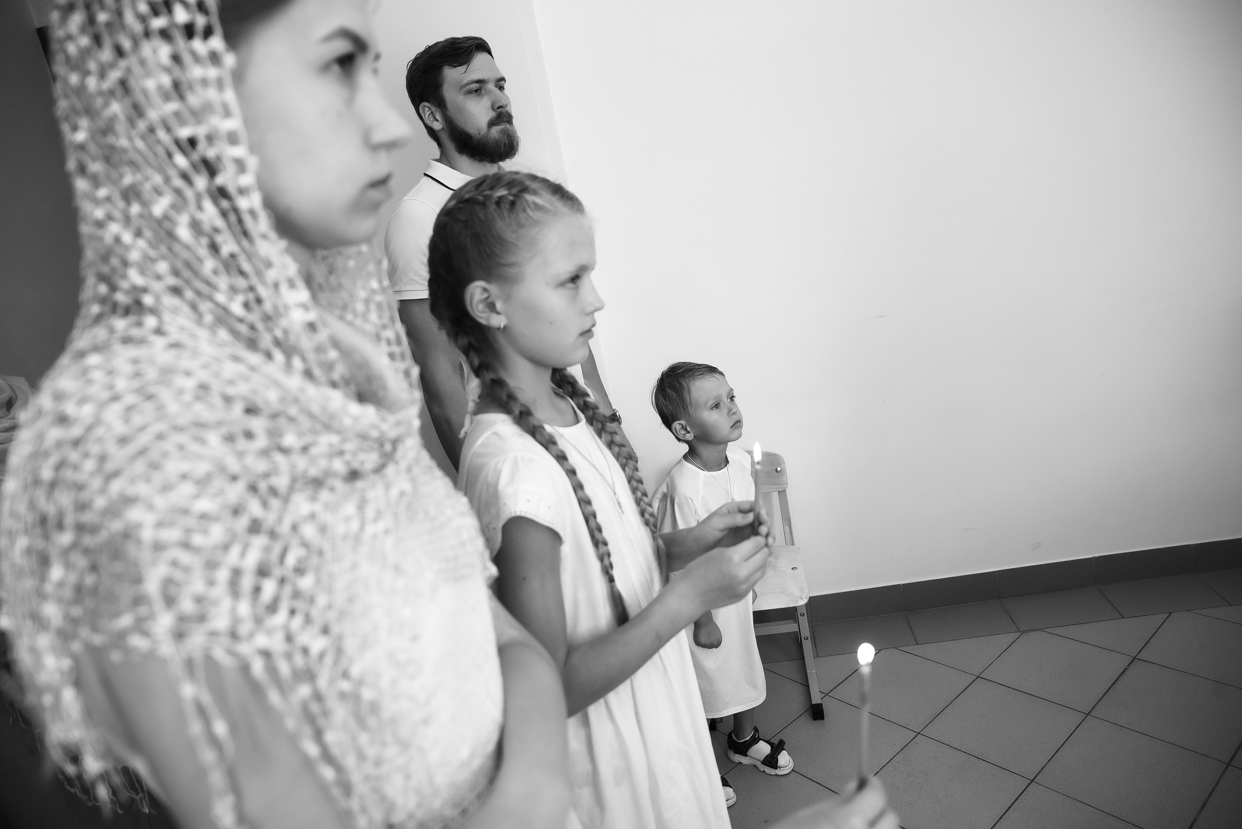 Крещение Юли и Вадима. Фотограф Таинства Крещения в Саратове Ильченко Артем