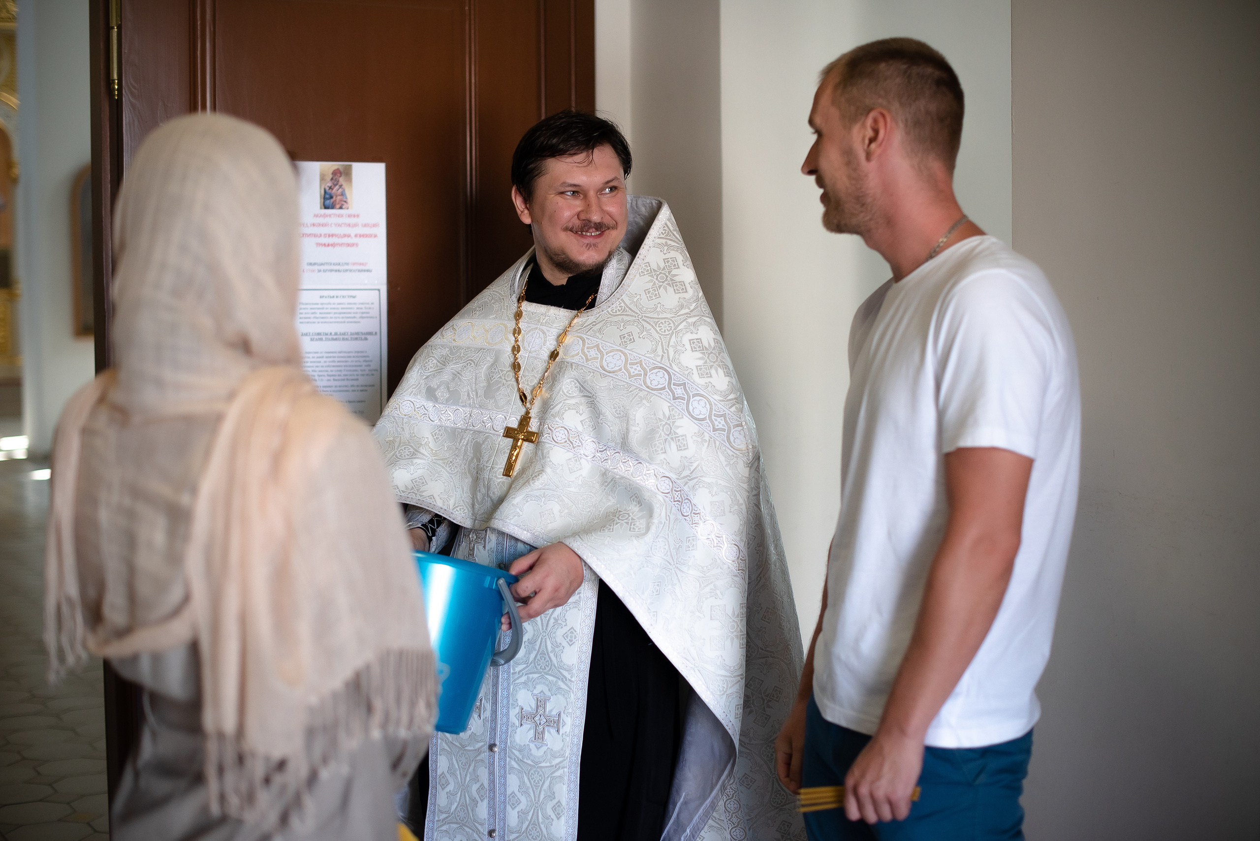 Крещение Юли и Вадима. Фотограф Таинства Крещения в Саратове Ильченко Артем