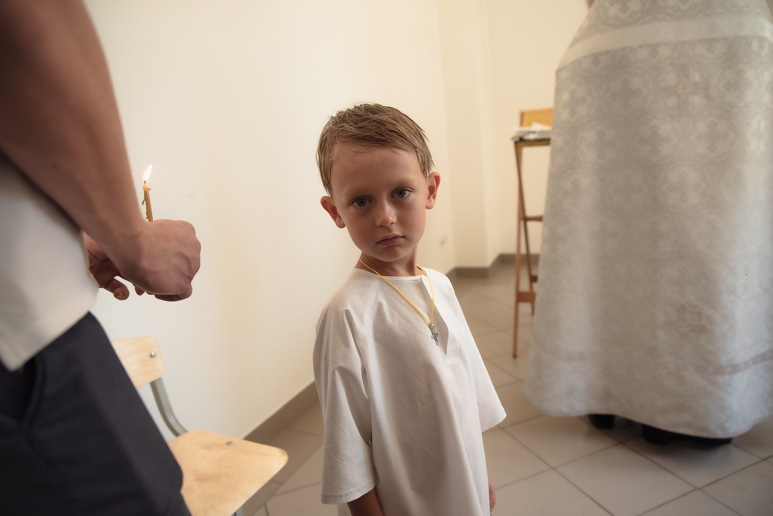 Крещение Юли и Вадима. Фотограф Таинства Крещения в Саратове Ильченко Артем