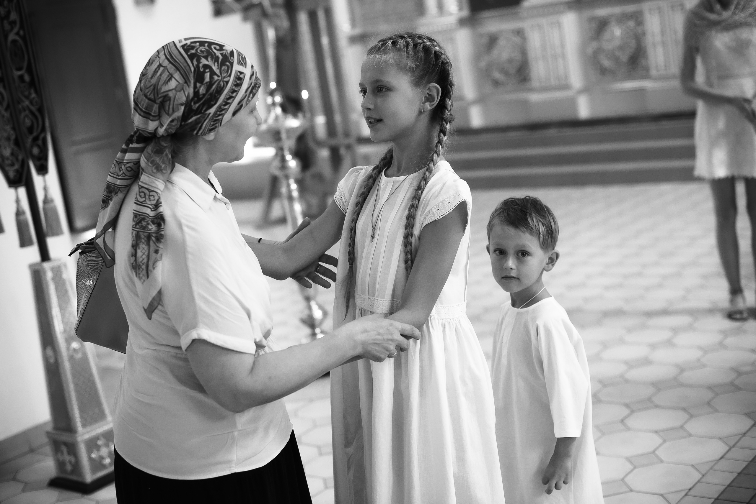 Крещение Юли и Вадима. Фотограф Таинства Крещения в Саратове Ильченко Артем