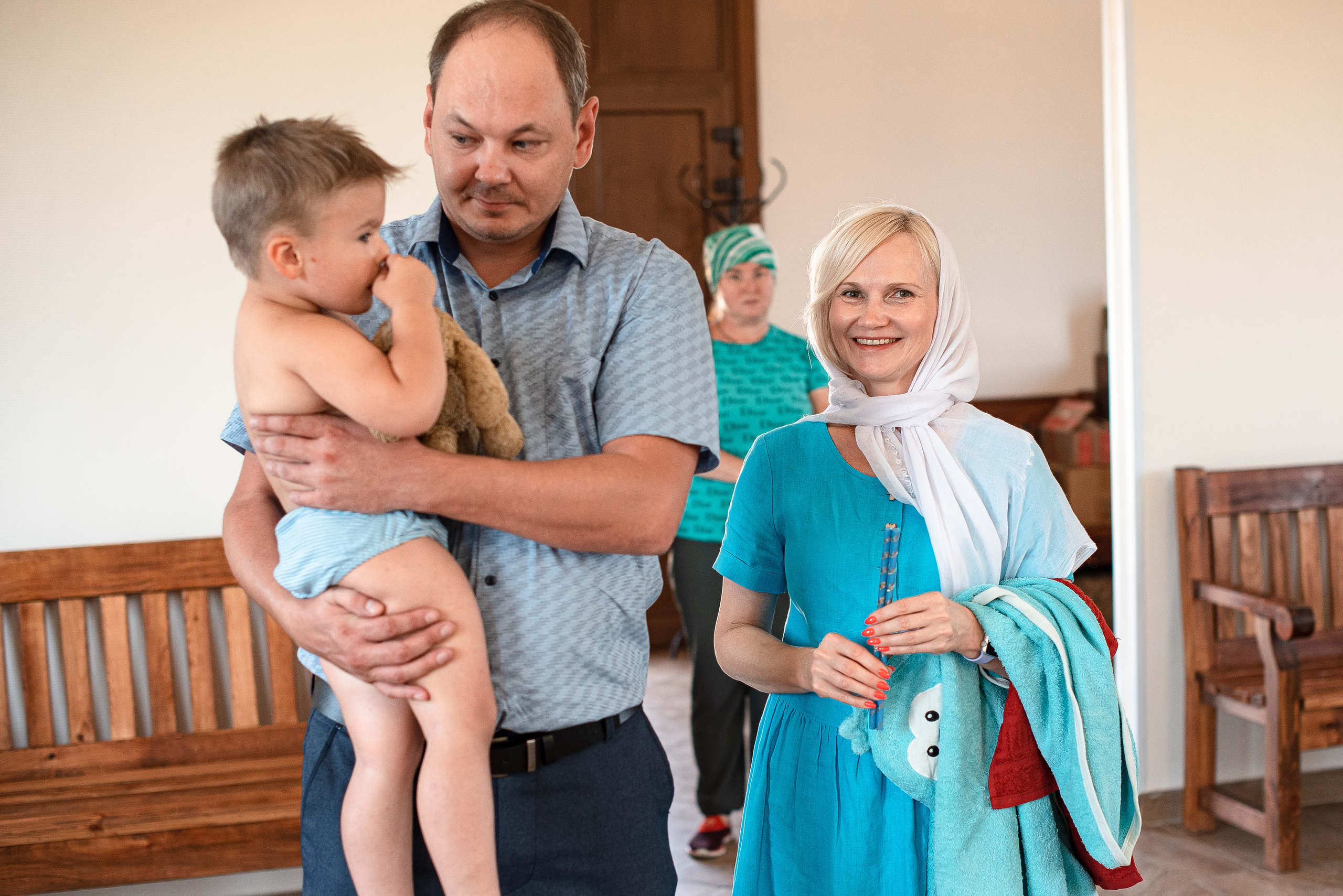 Крещение Вовы. Фотограф Таинства Крещения в Саратове Ильченко Артем