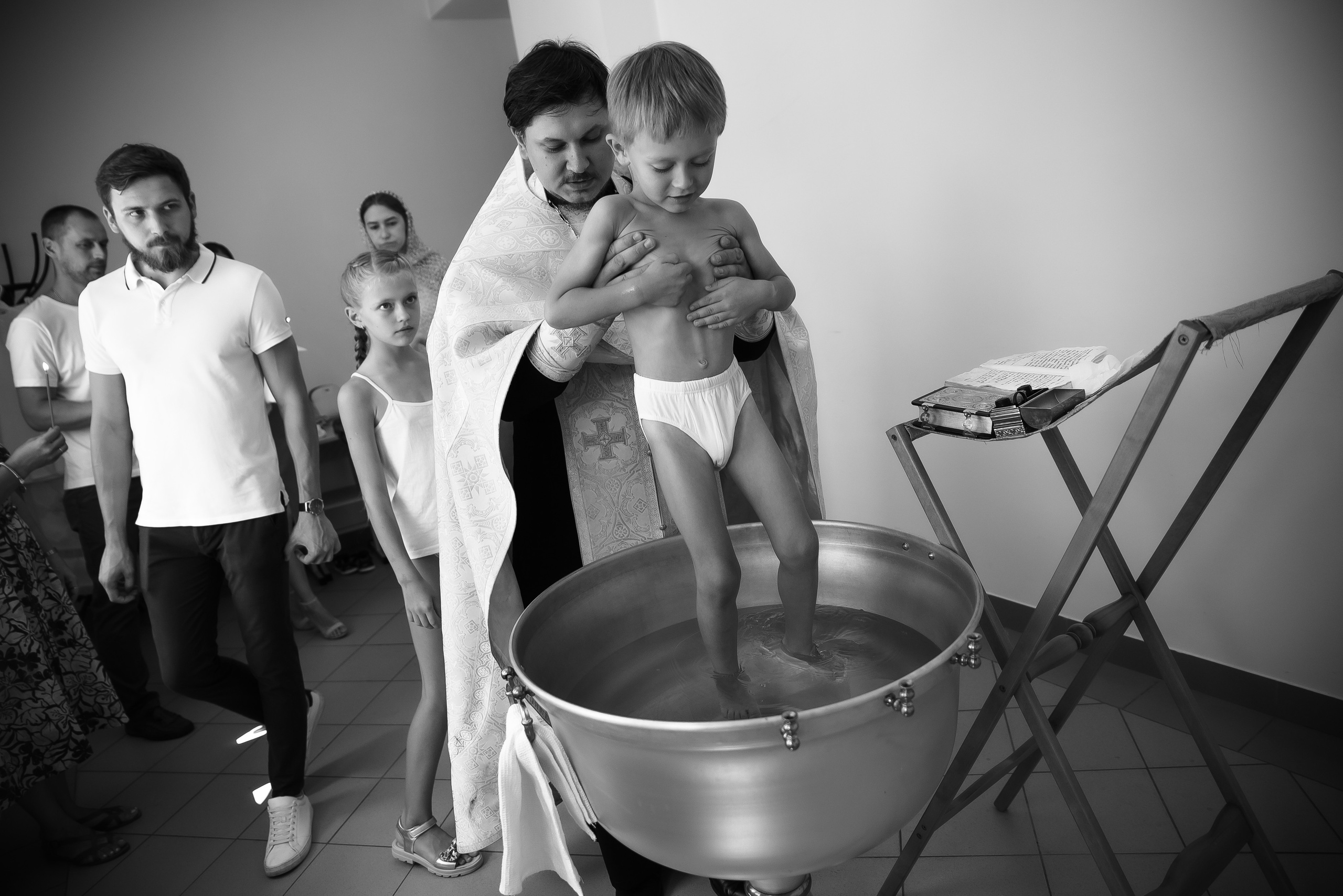 Крещение Юли и Вадима. Фотограф Таинства Крещения в Саратове Ильченко Артем