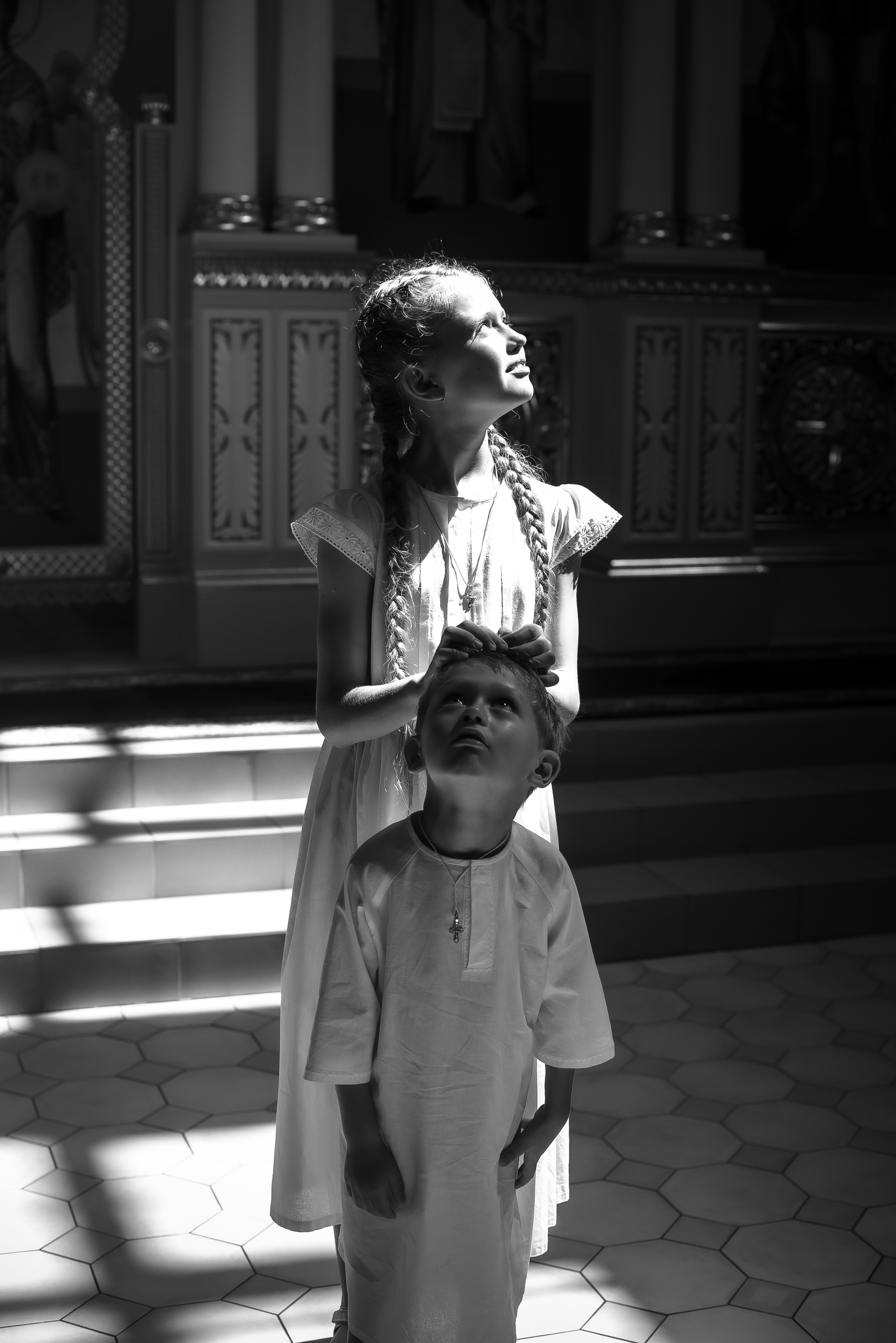 Крещение Юли и Вадима. Фотограф Таинства Крещения в Саратове Ильченко Артем