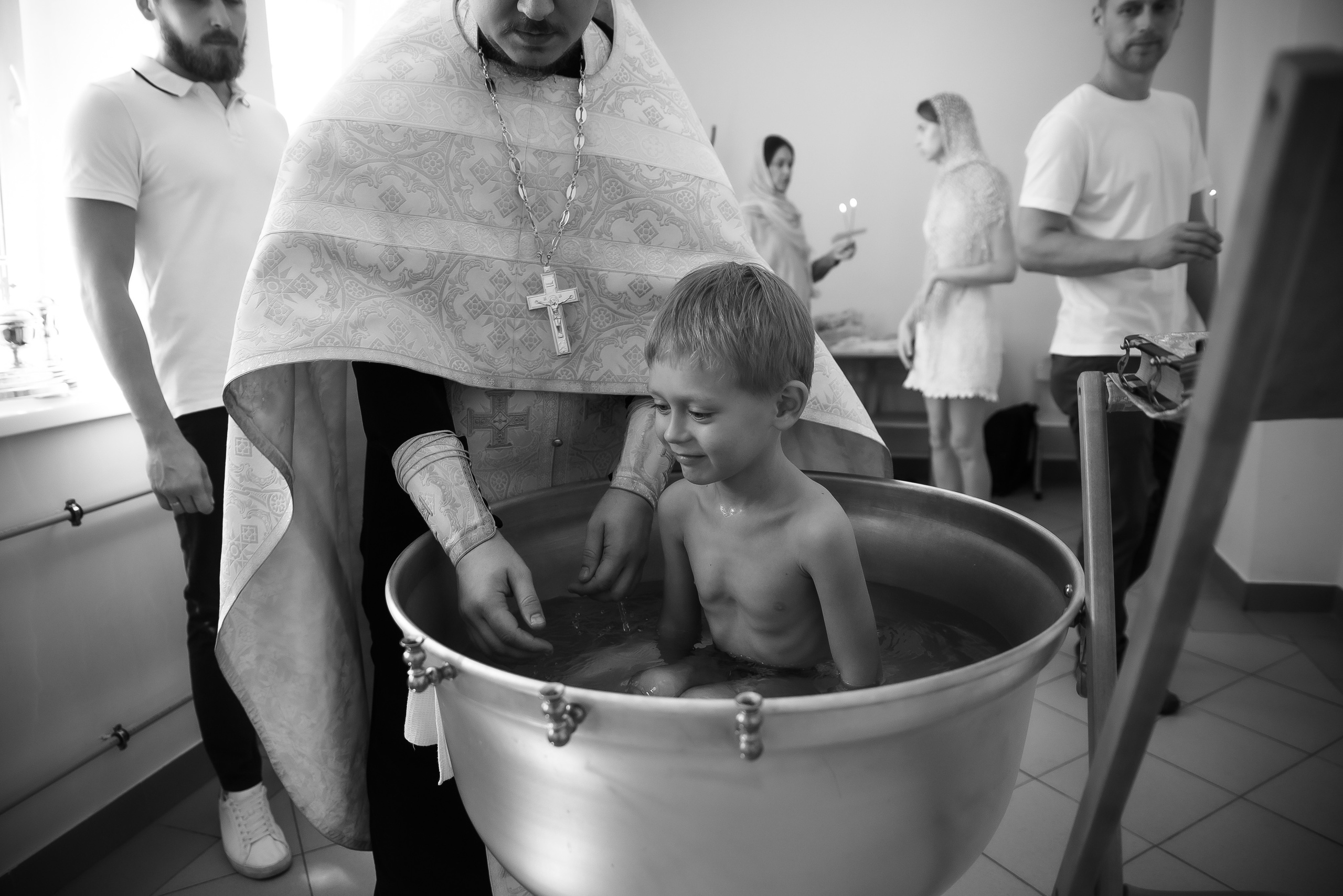 Крещение Юли и Вадима. Фотограф Таинства Крещения в Саратове Ильченко Артем