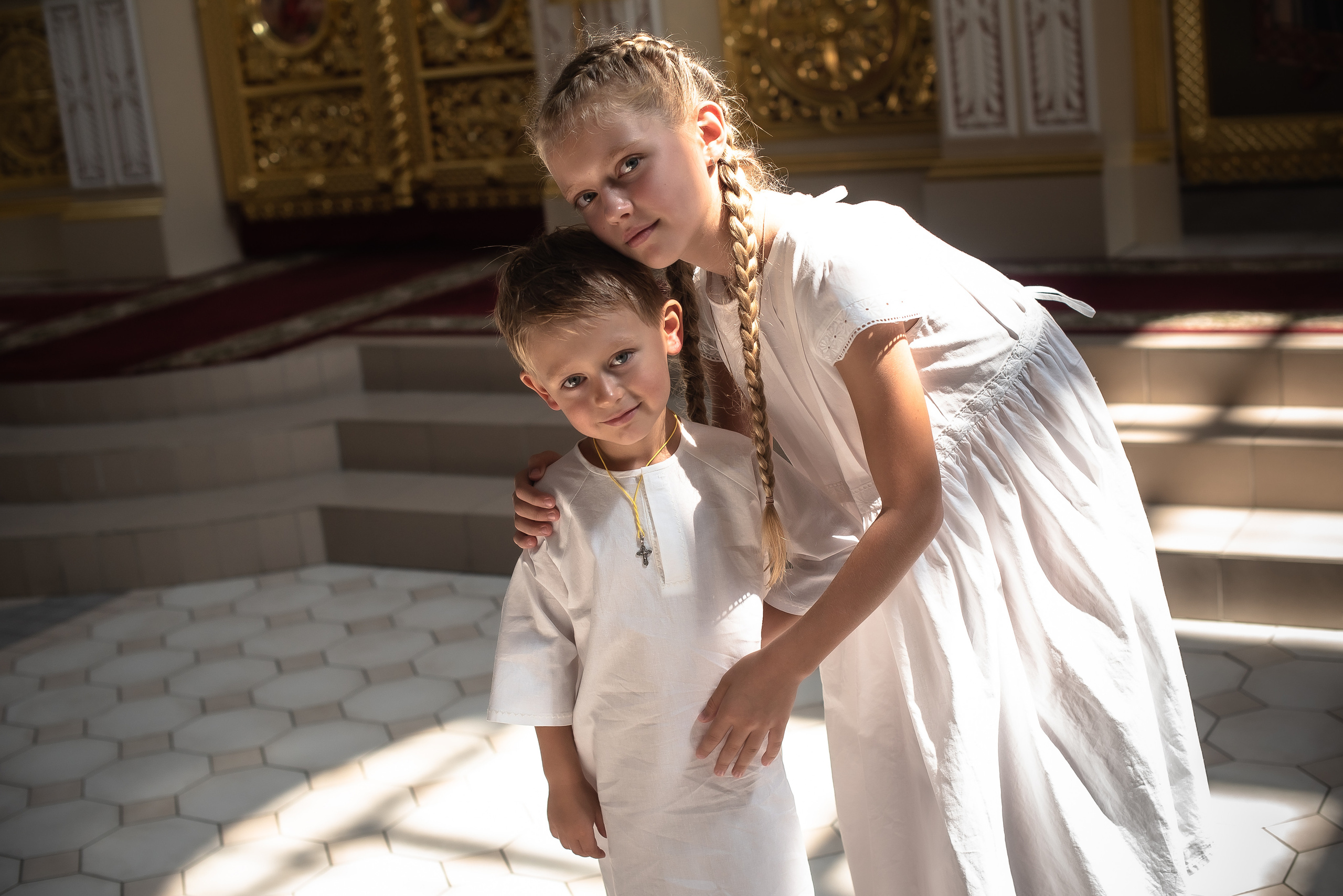 Крещение Юли и Вадима. Фотограф Таинства Крещения в Саратове Ильченко Артем