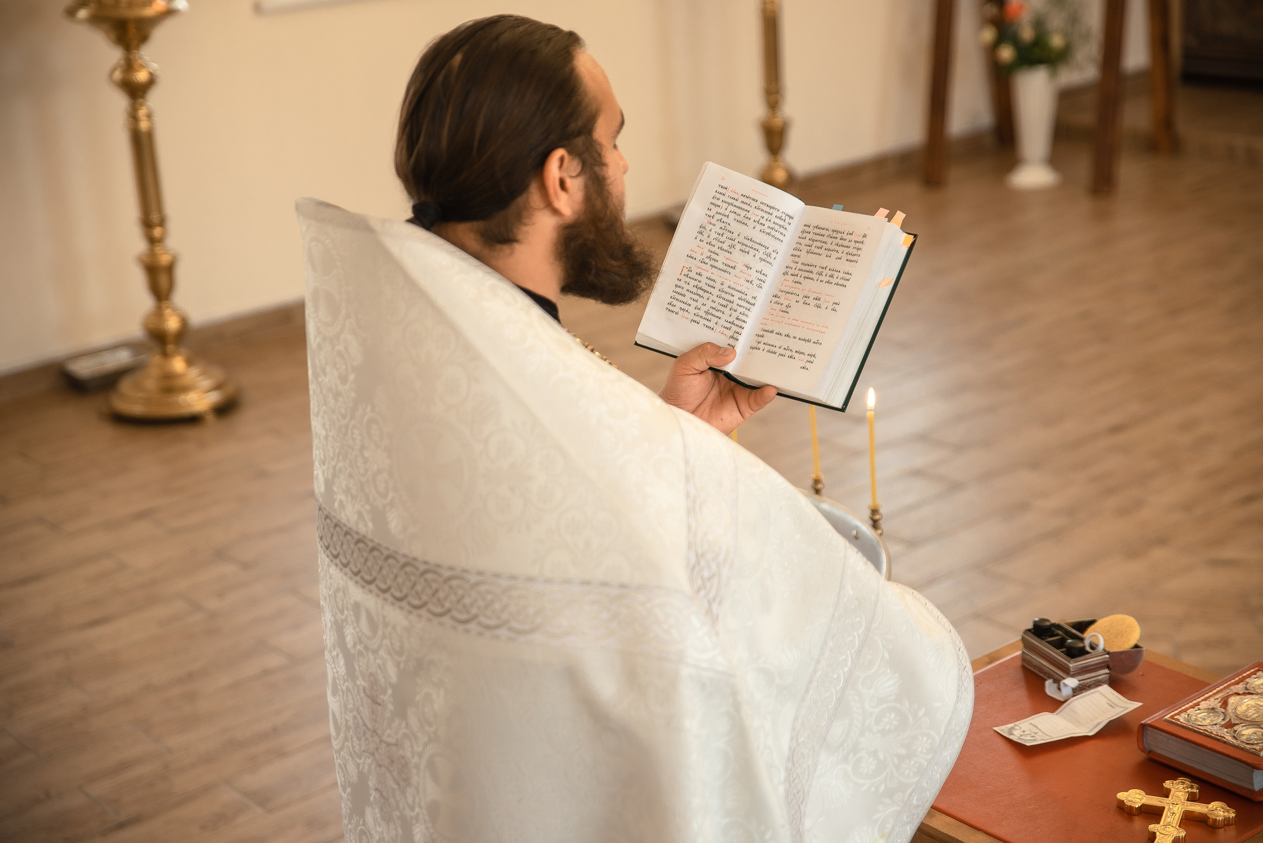 Крещение Вовы. Фотограф Таинства Крещения в Саратове Ильченко Артем