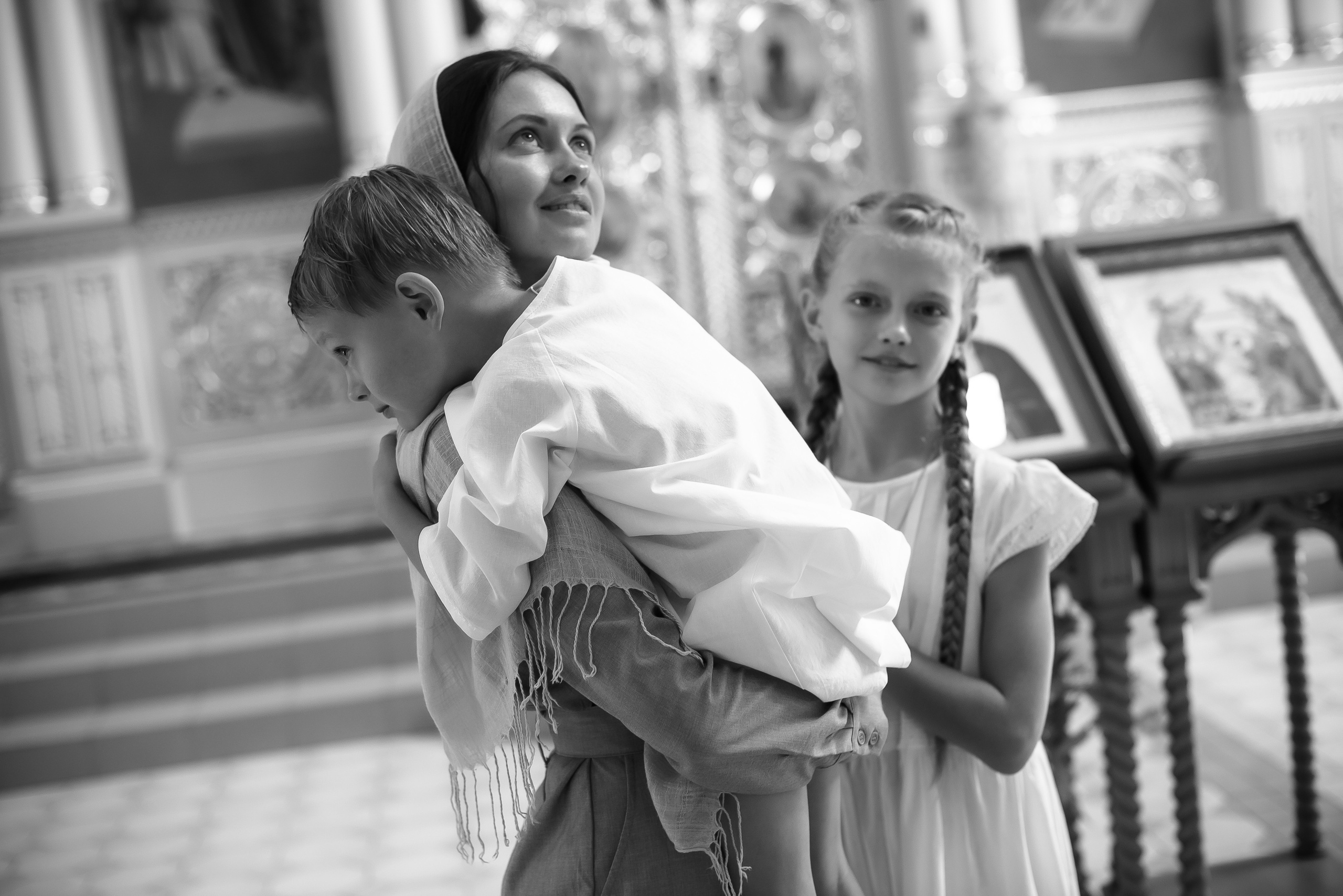 Крещение Юли и Вадима. Фотограф Таинства Крещения в Саратове Ильченко Артем