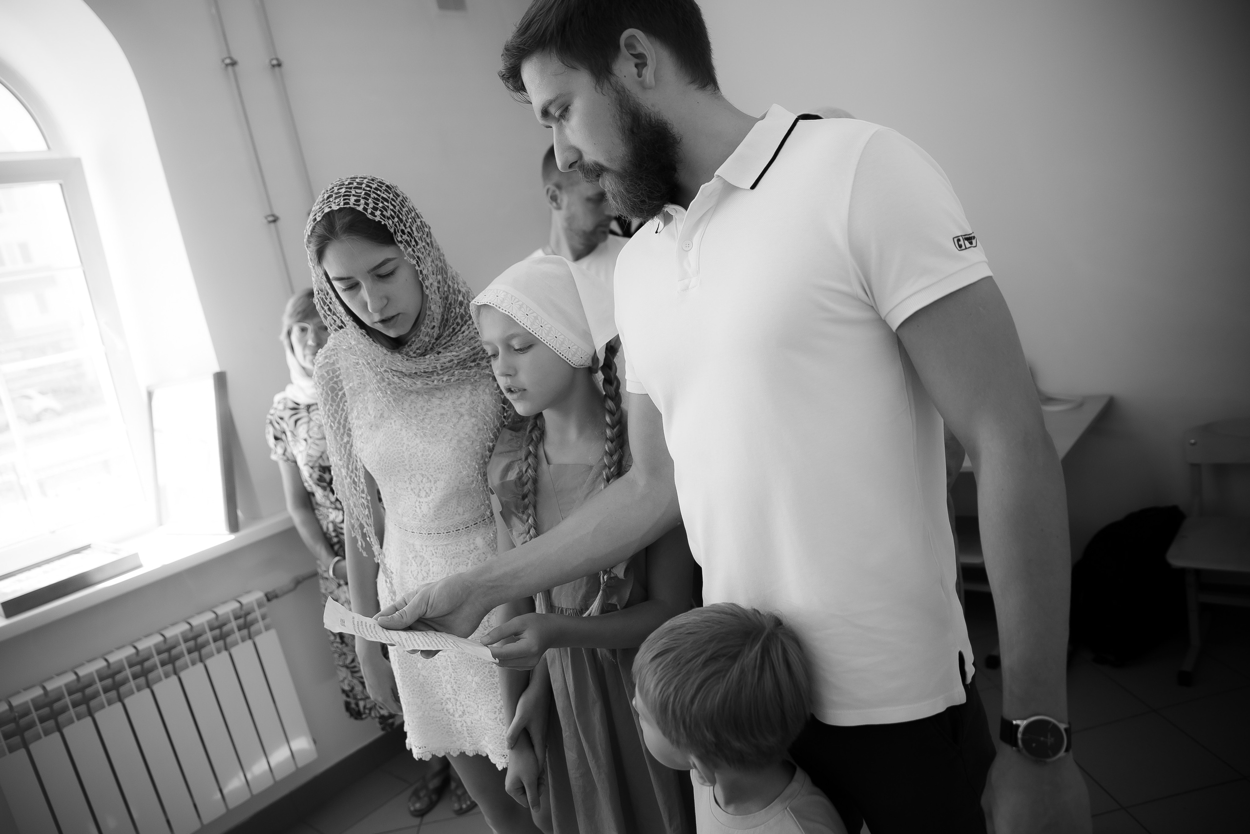 Крещение Юли и Вадима. Фотограф Таинства Крещения в Саратове Ильченко Артем