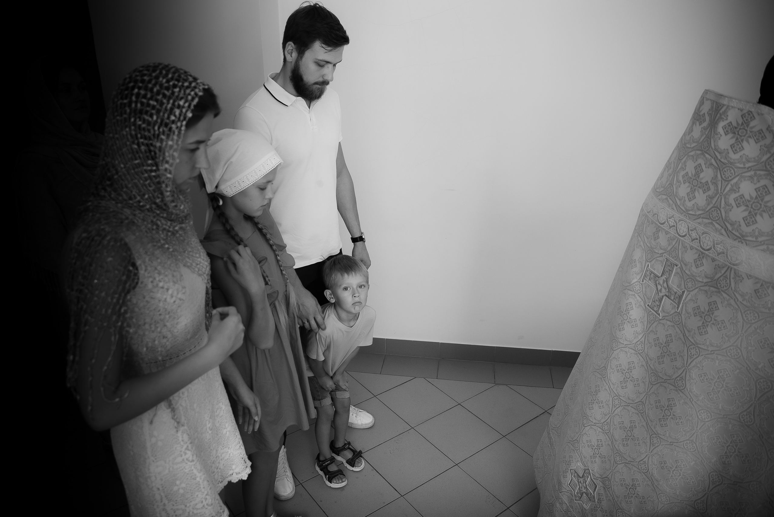 Крещение Юли и Вадима. Фотограф Таинства Крещения в Саратове Ильченко Артем