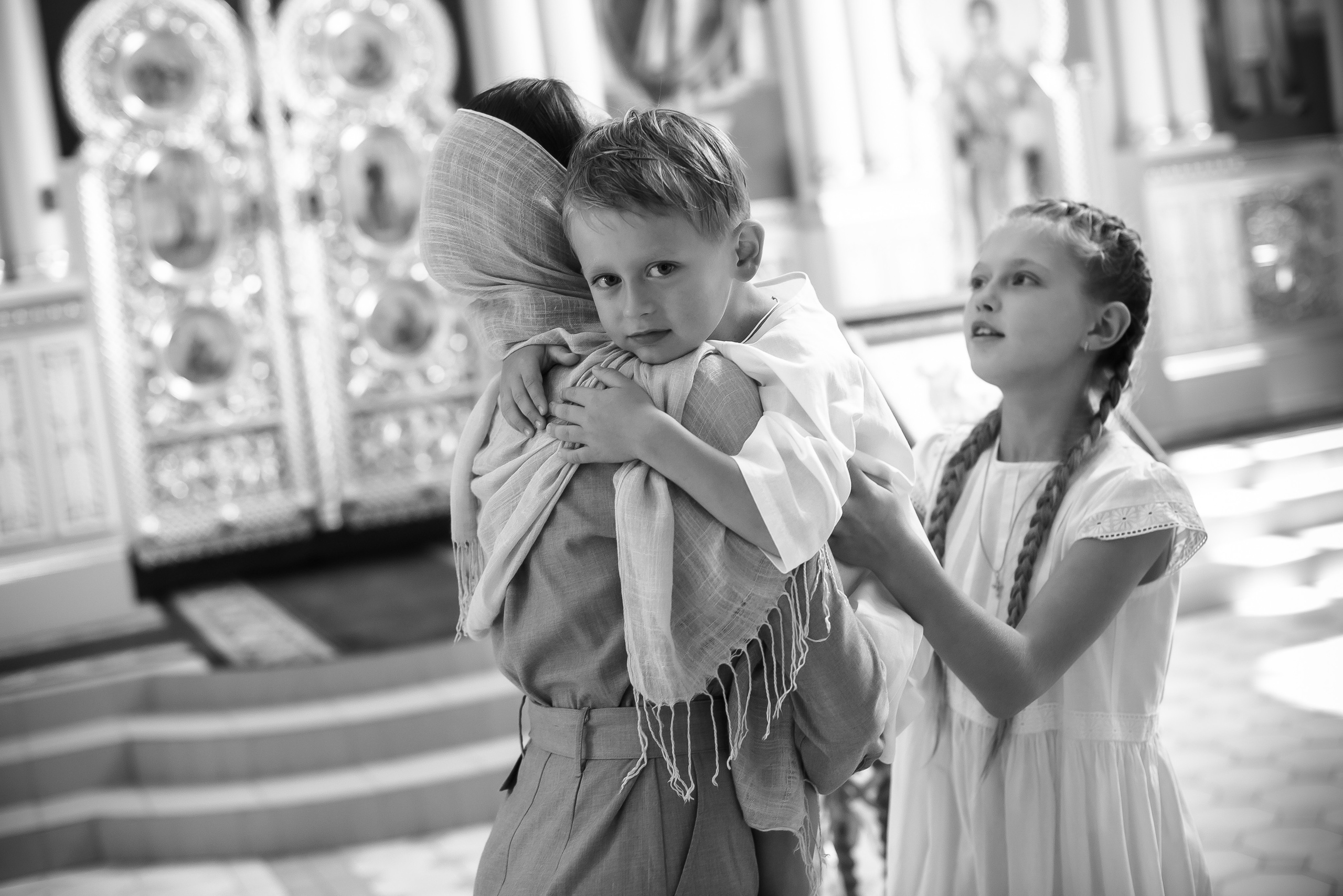 Крещение Юли и Вадима. Фотограф Таинства Крещения в Саратове Ильченко Артем